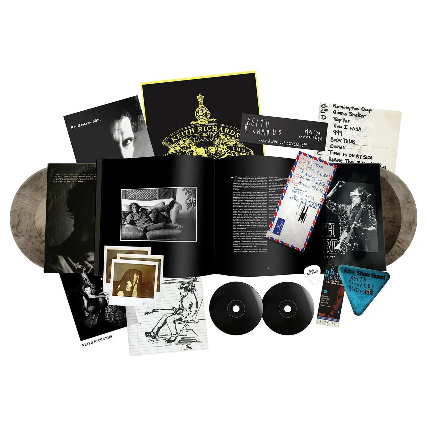 Keith Richards Main Offender (Box Set) Vinyl Record 