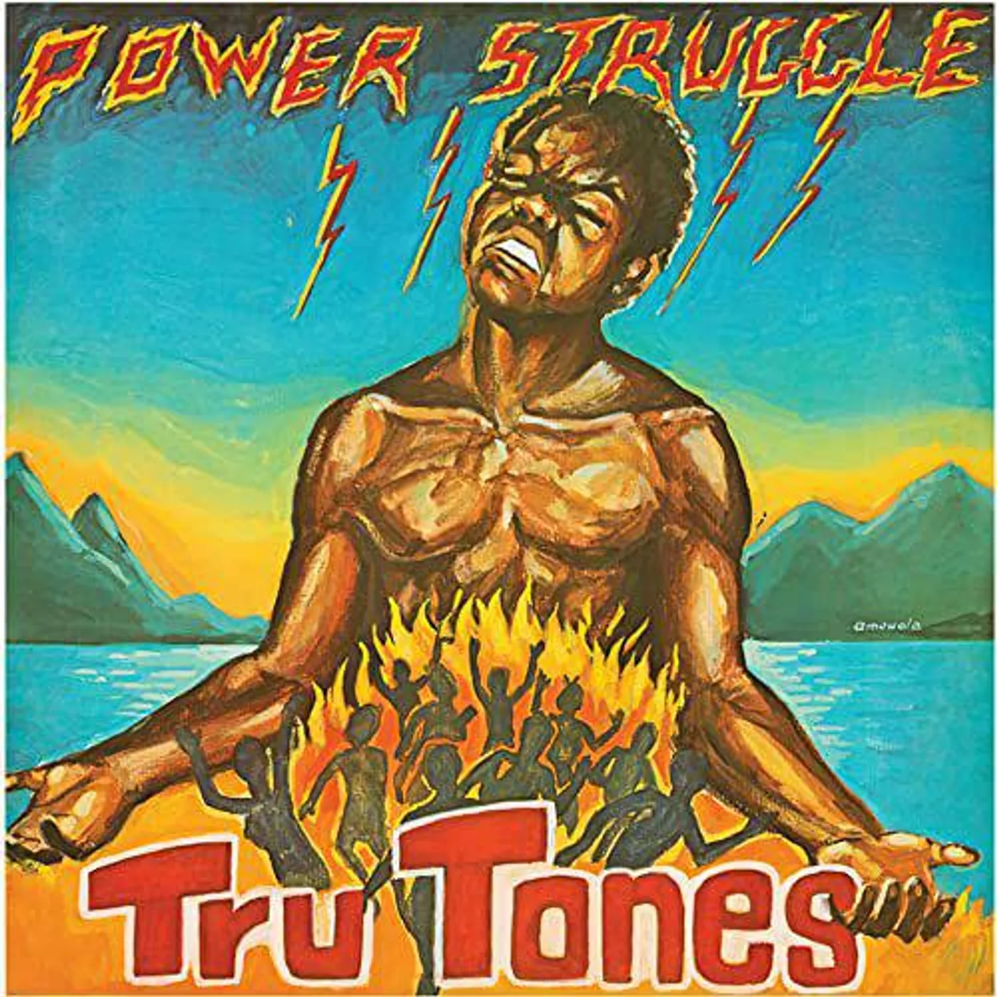 Tru Tones POWER STRUGGLE Vinyl Record - Red Vinyl