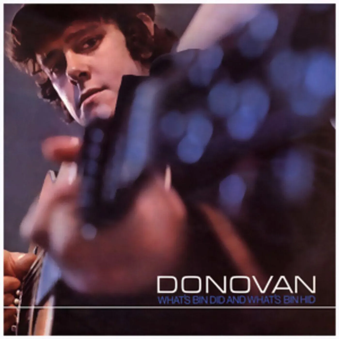 Donovan WHAT'S BIN DID & WHAT'S BIN HID (BLUE & WHITE) Vinyl Record