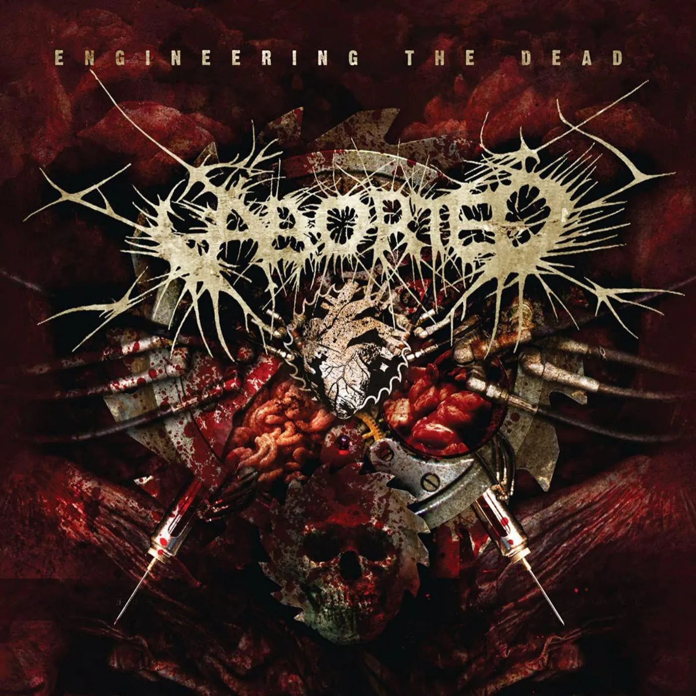 Aborted Engineering The Dead (Red) Vinyl Record