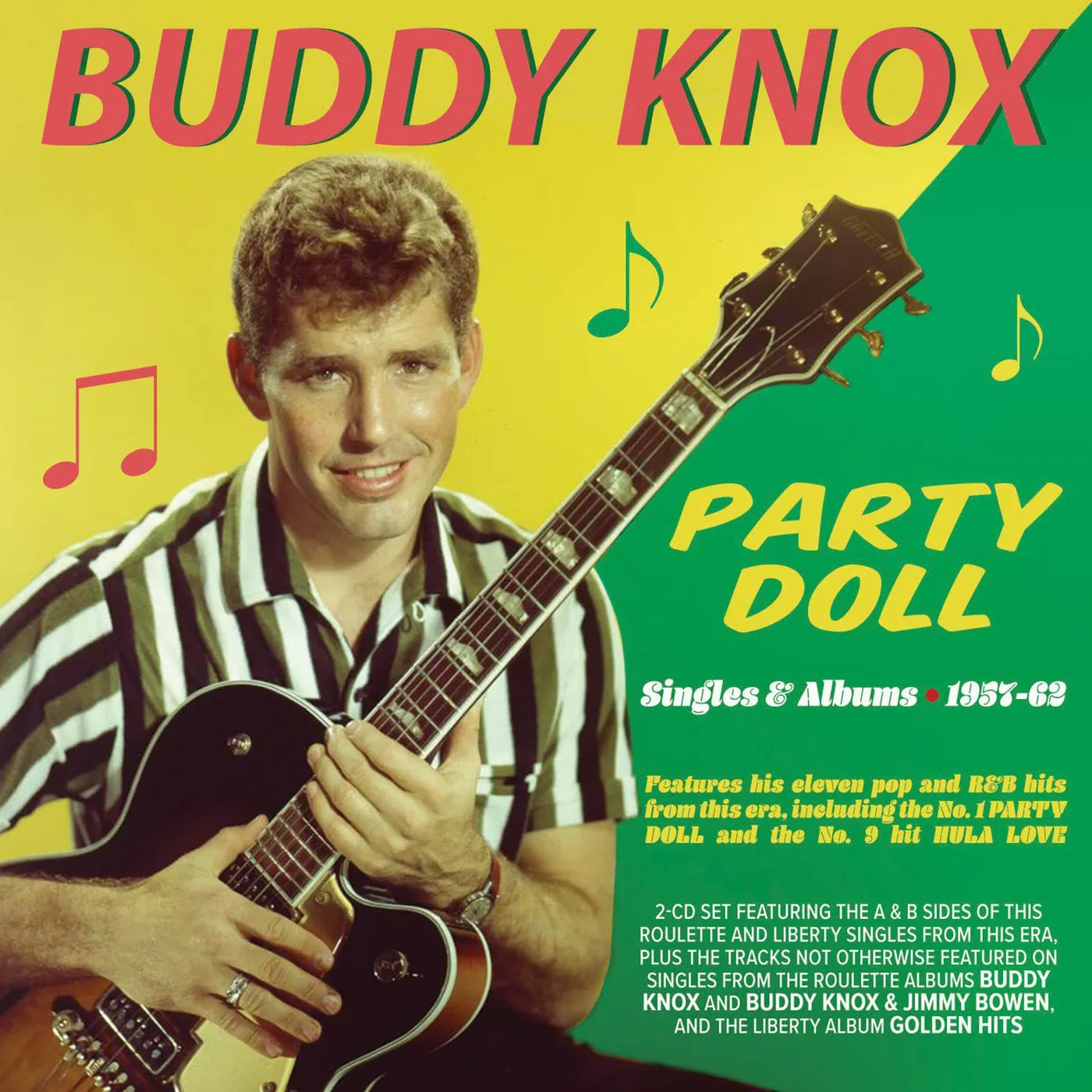 Buddy Knox PARTY DOLL: SINGLES & ALBUMS 1957-62 CD