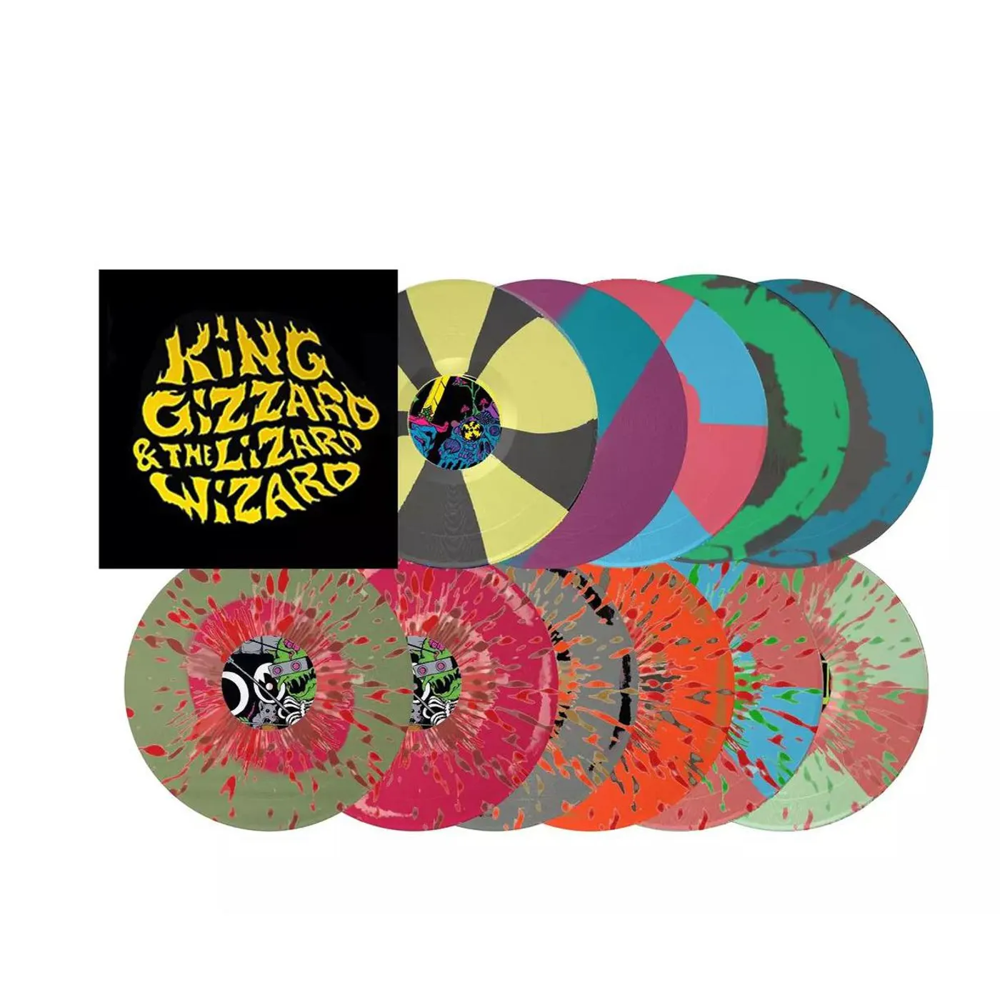 King Gizzard & The Lizard Wizard Evil Star Live '19 (11LP Box Set/180g/Coloured) Vinyl Record