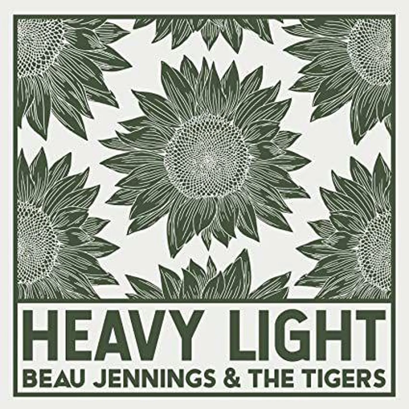 Beau Jennings & the Tigers Heavy Light Vinyl Record