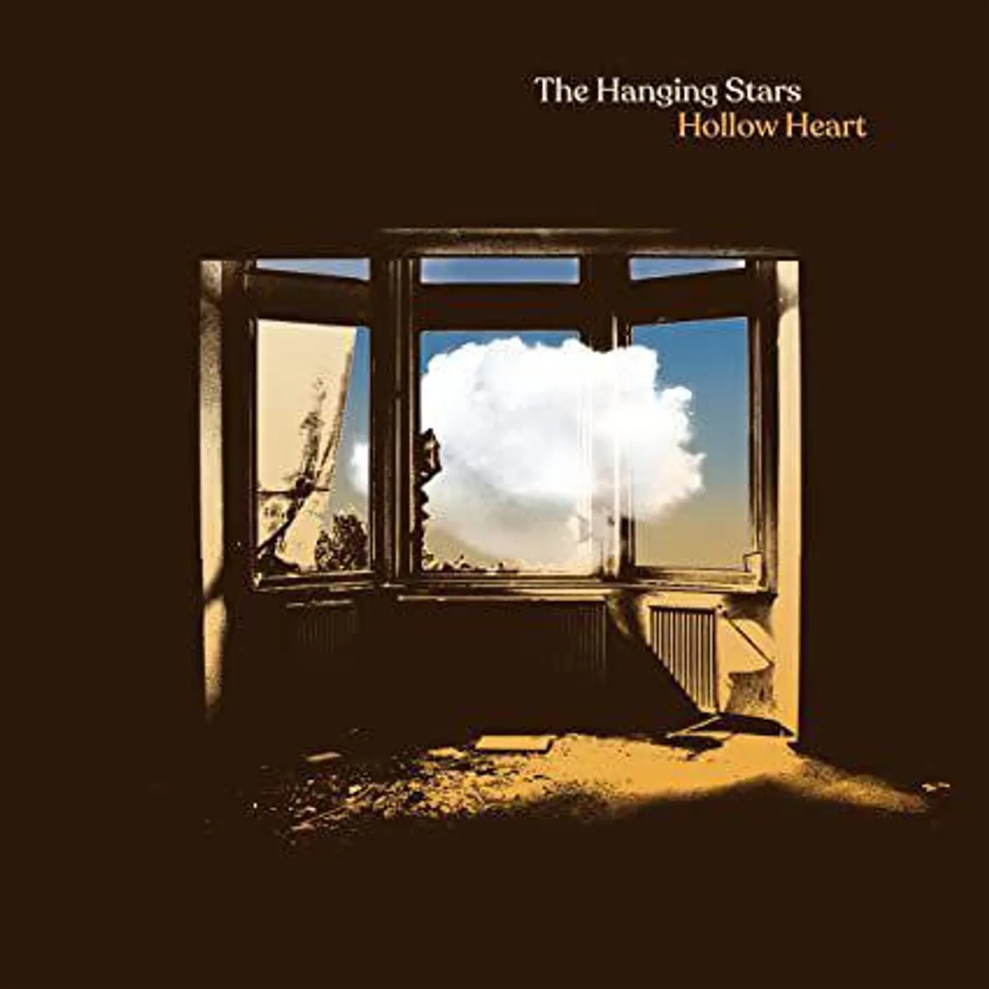The Hanging Stars HOLLOW HEART (YELLOW VINYL) Vinyl Record