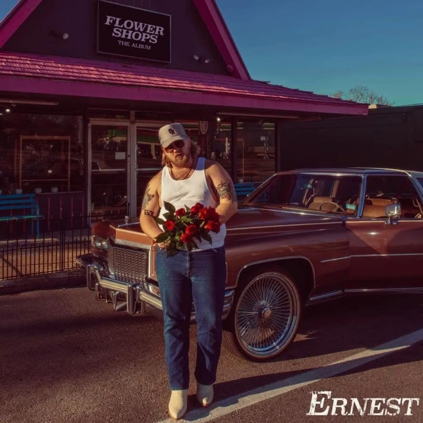ERNEST Flower Shops (The Album) (Opaque Red) Vinyl Record