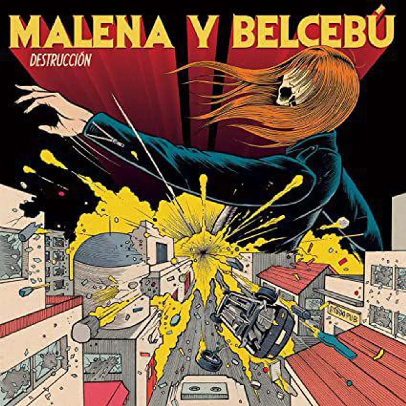 Malena Y Belcebu Destruccion Vinyl Record