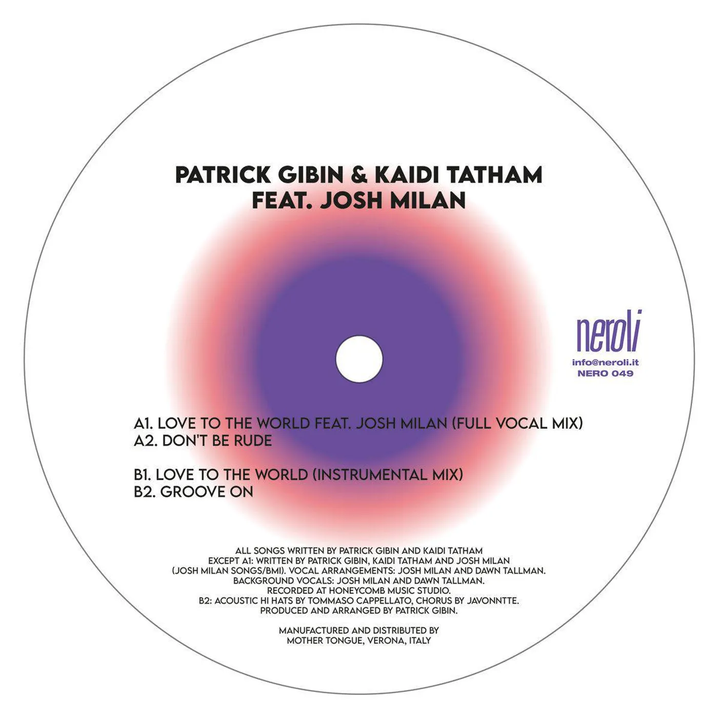 Patrick Gibin / Kaidi Tatham / Josh Milan
