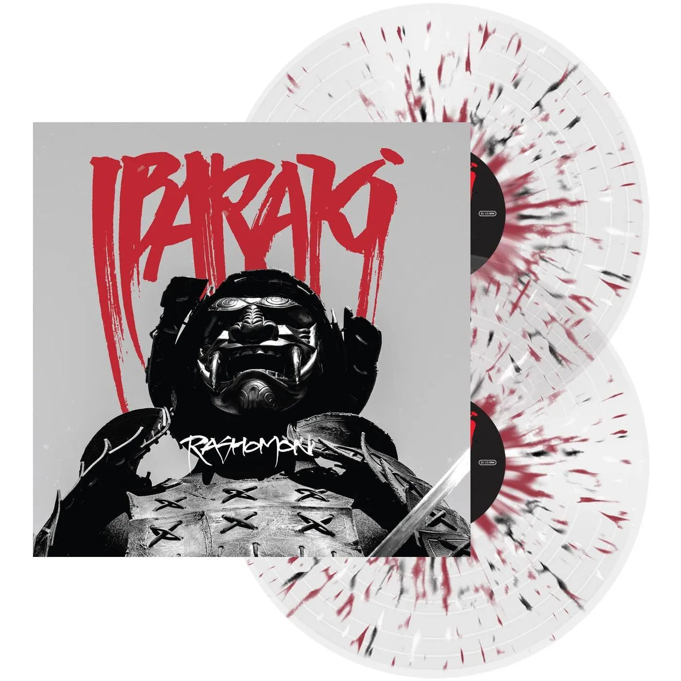 Ibaraki Rashomon (Clear w/ Red White & Black Splatter) Vinyl Record