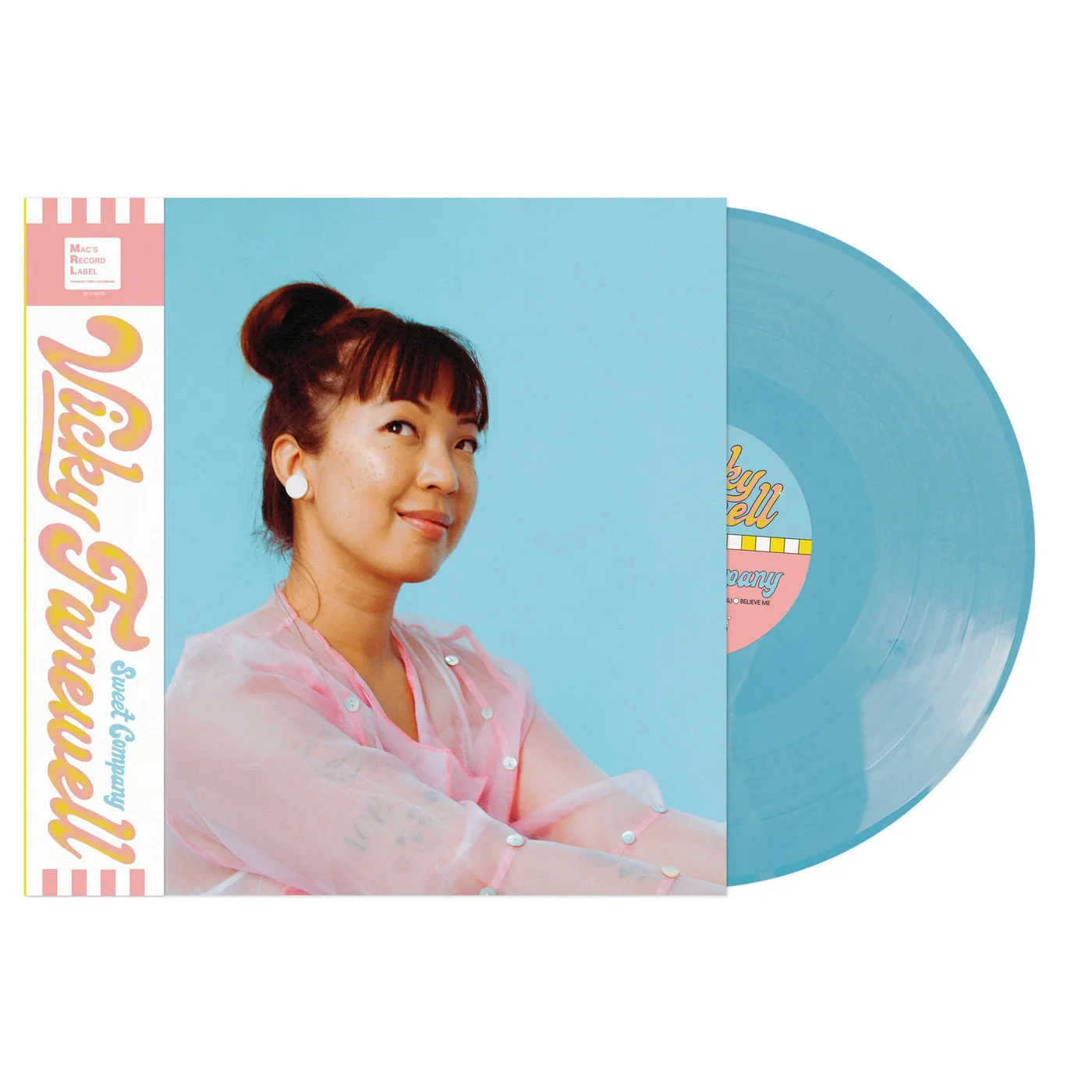 Vicky Farewell Sweet Company (Blue) Vinyl Record