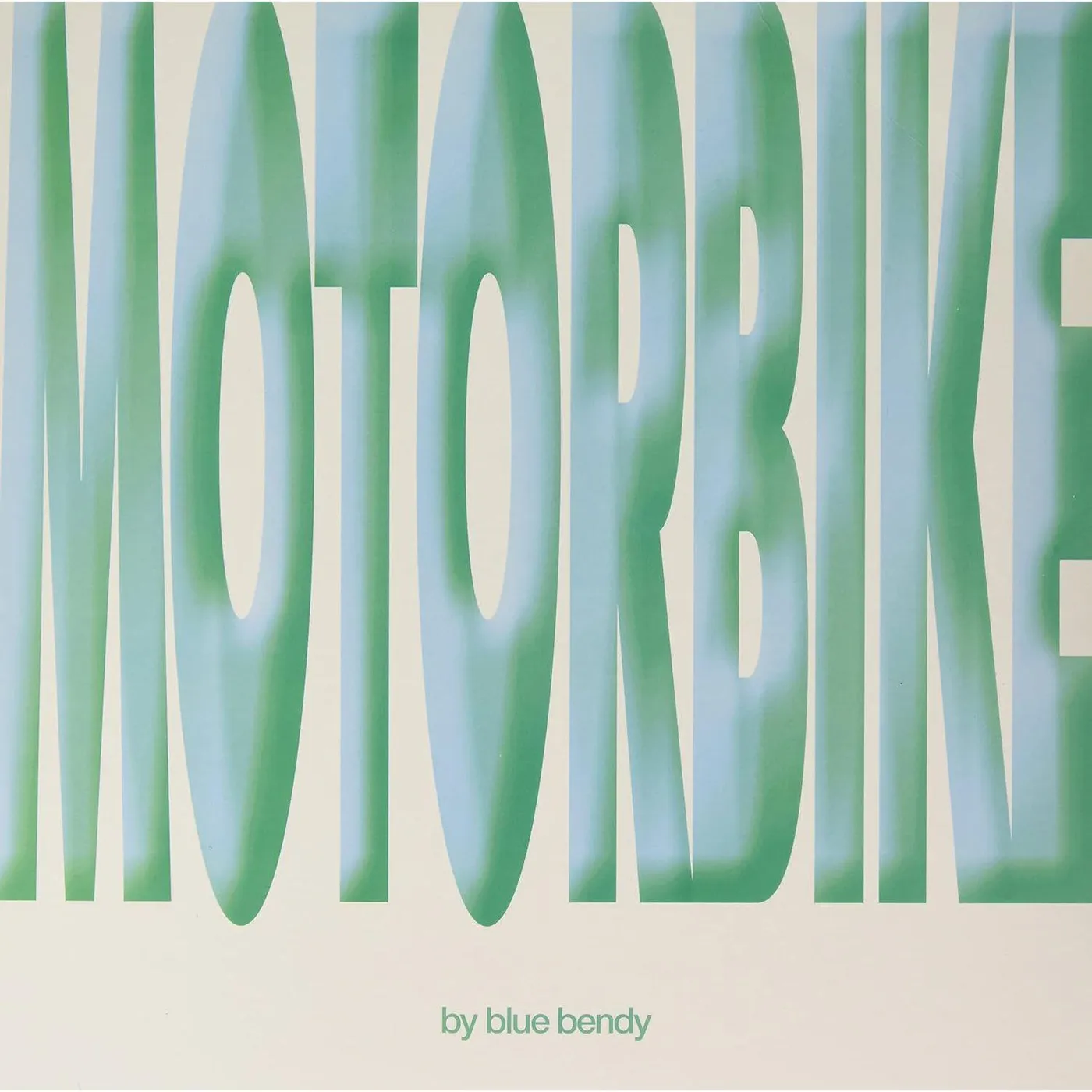 Blue Bendy MOTORBIKE Vinyl Record