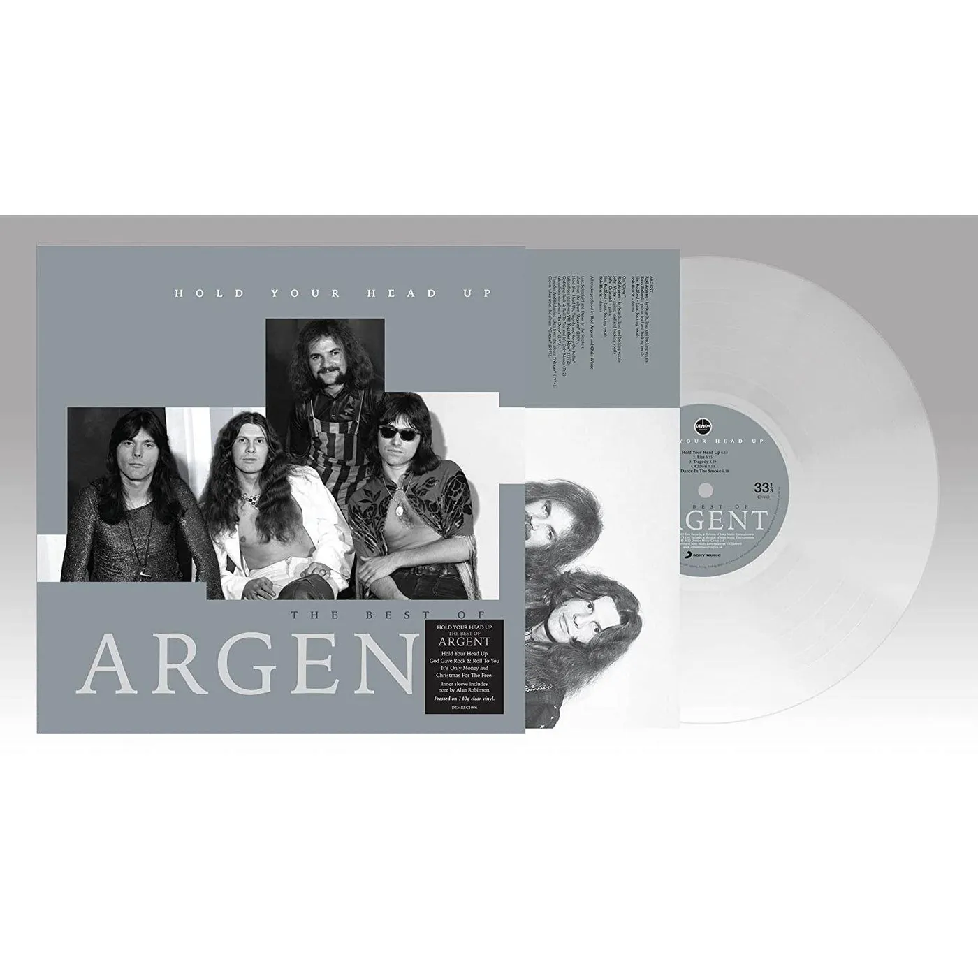 Argent Hold Your Head Up: The Best Of Vinyl Record