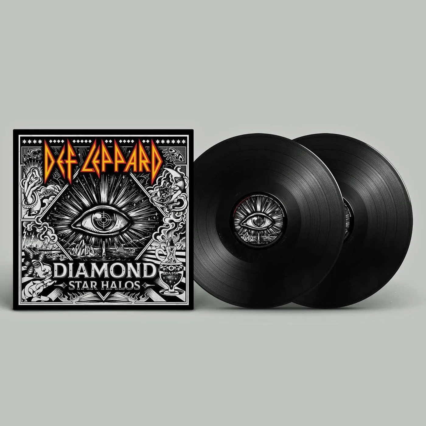 Def Leppard Diamond Star Halos Vinyl Record