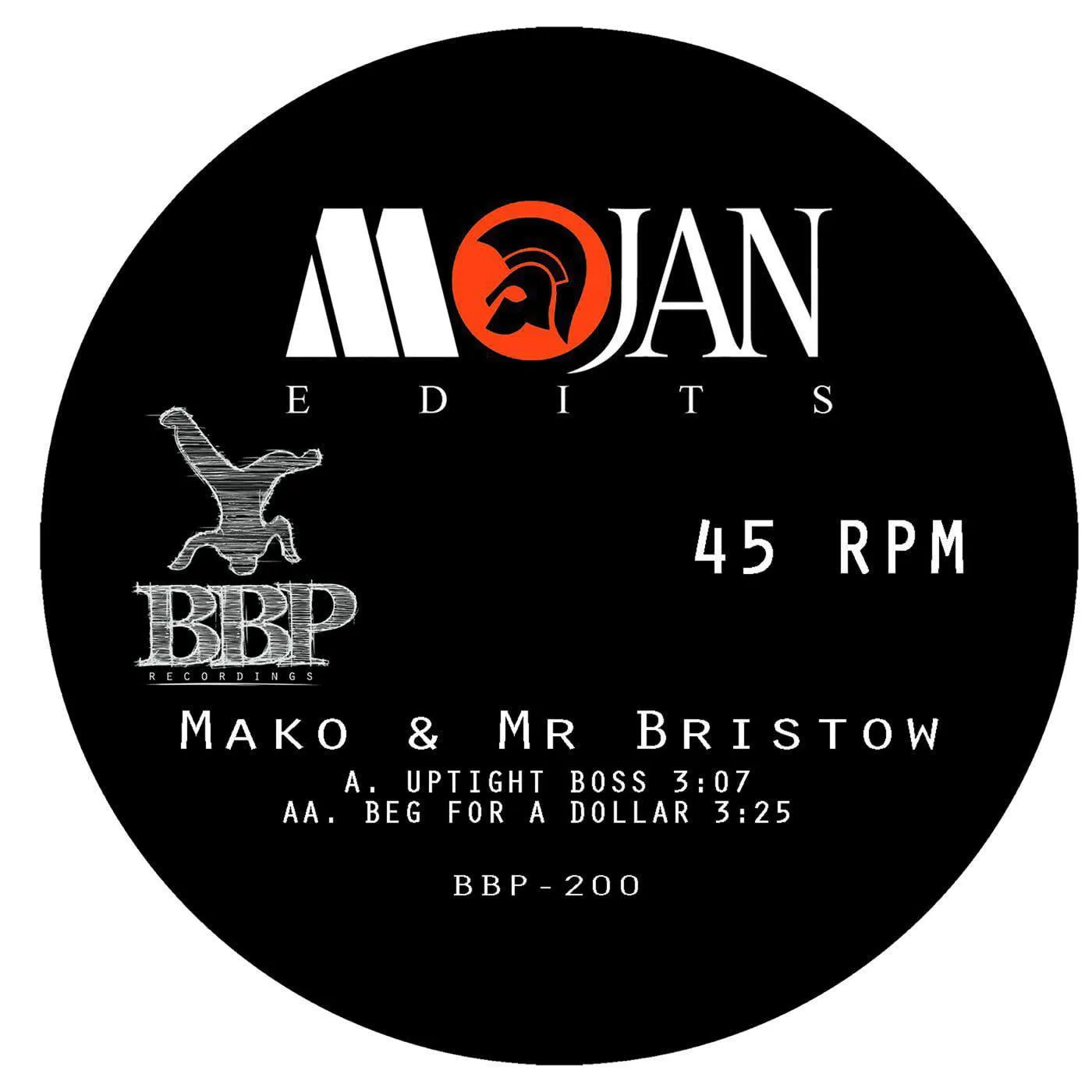 Mako & Mr Bristow MOJAN EDITS Vinyl Record