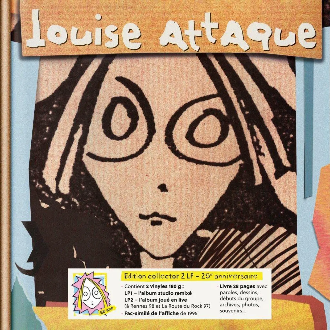 Louise Attaque 25 Ans Vinyl Record