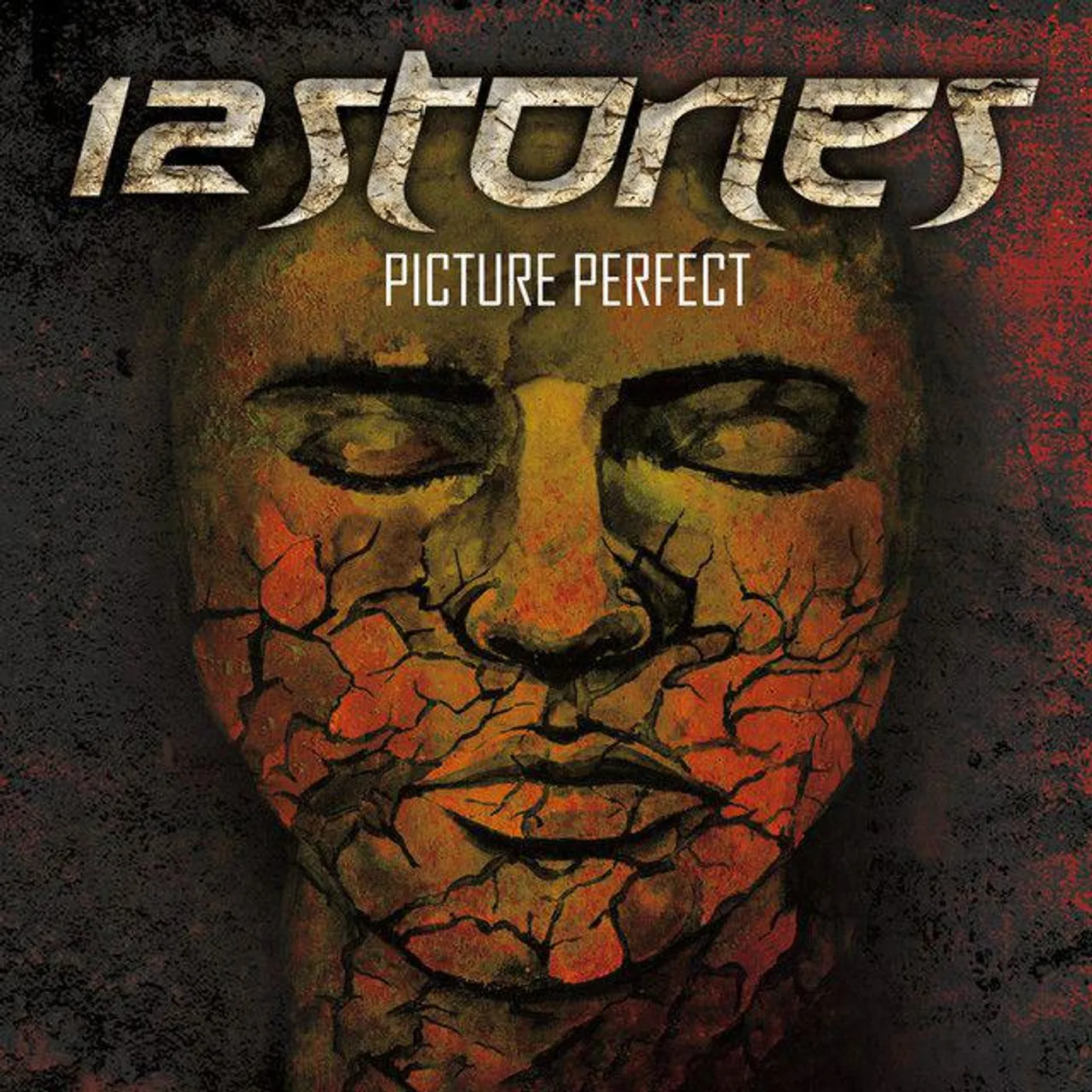 12 Stones Picture Perfect - Red Vinyl Record