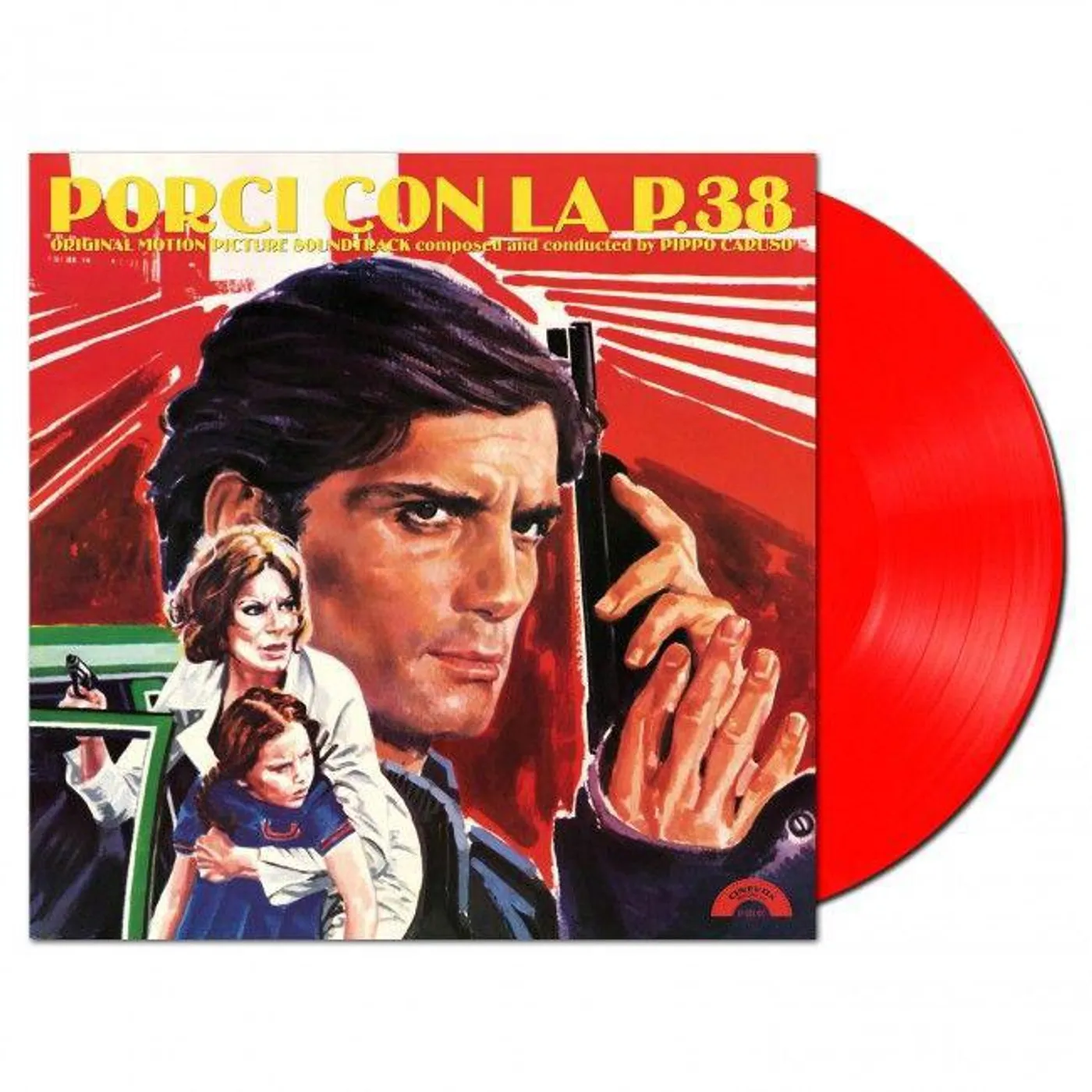 Pippo Caruso Porci Con La P.38 / Original Soundtrack Vinyl Record
