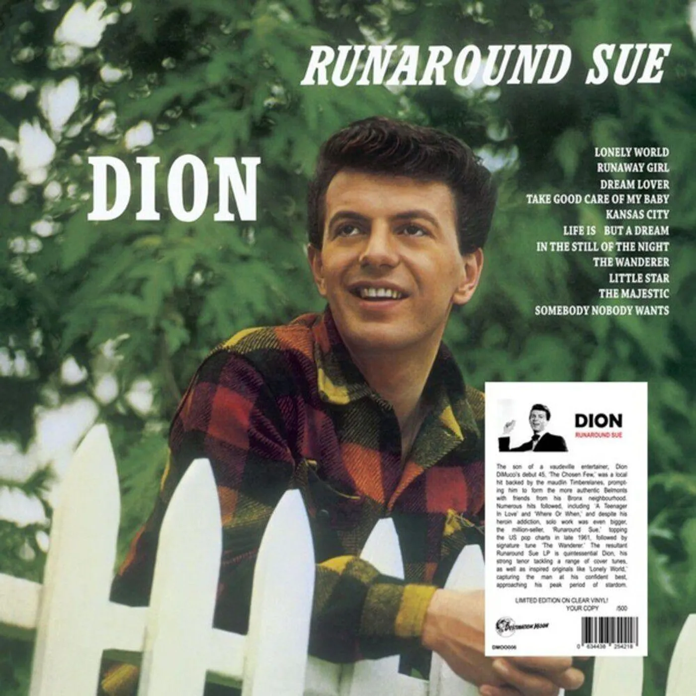 Dion Runaround Sue Vinyl Record