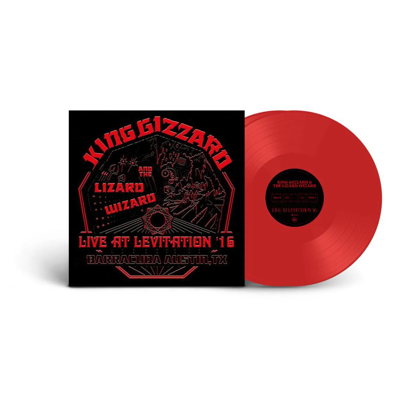 King Gizzard & The Lizard Wizard Live At Levitation '16 (Red Vinyl)