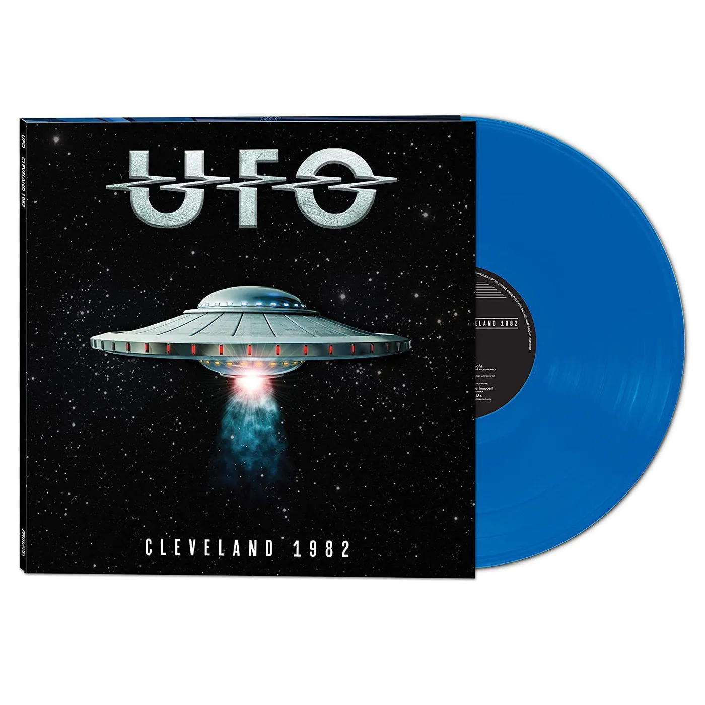 UFO Cleveland 1982 (Blue) Vinyl Record