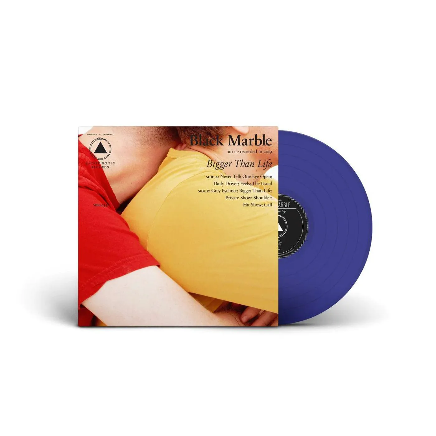 Black Marble Bigger Than Life - 15 Year Edition - Royal Blue Vinyl Record