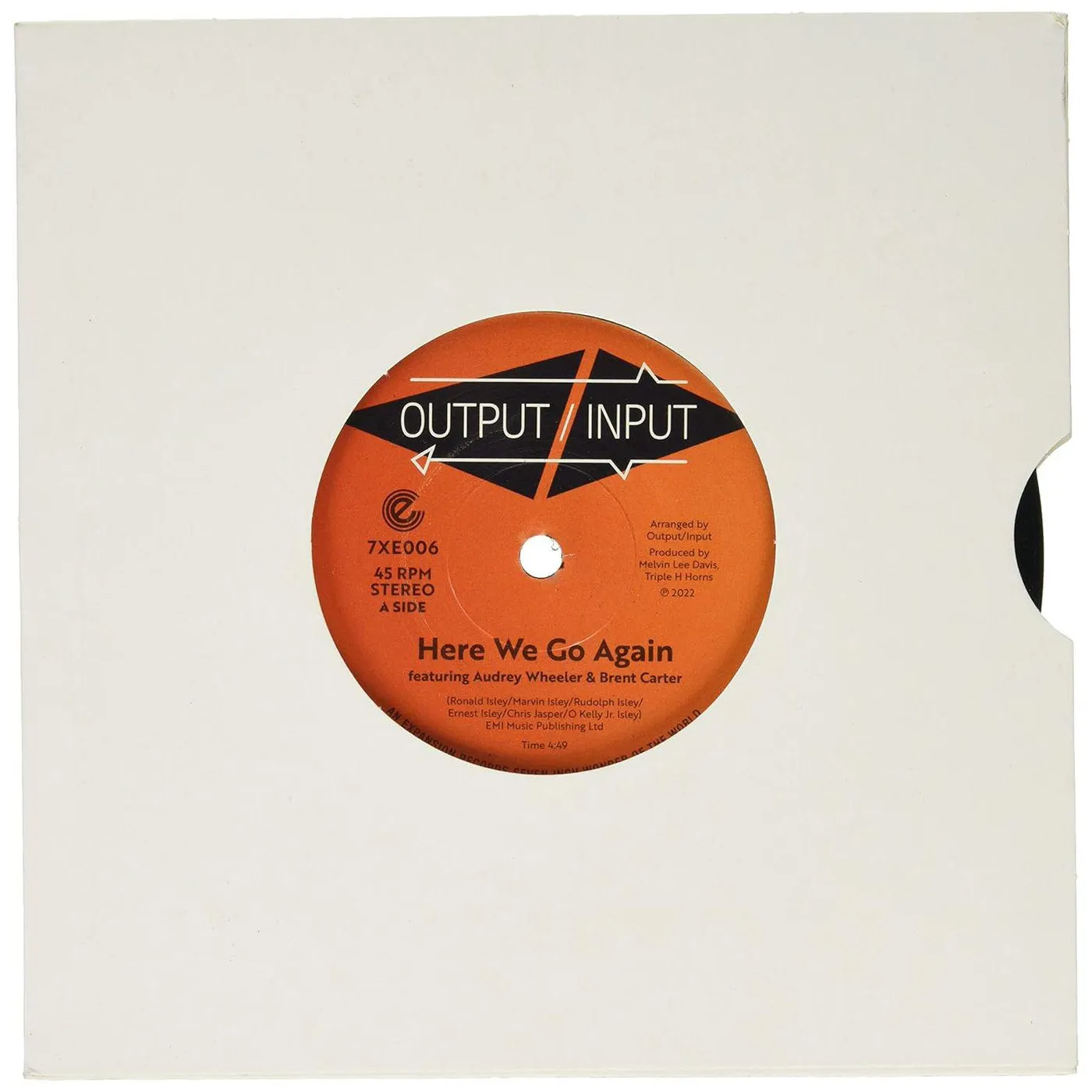 OUTPUT / INPUT HERE WE GO AGAIN Vinyl Record