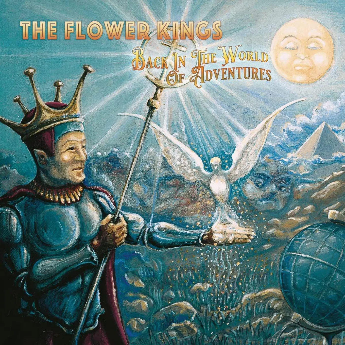 The Flower Kings BACK IN WORLD OF ADVENTURES (RE-ISSUE 2022) (2LP/CD) Vinyl Record