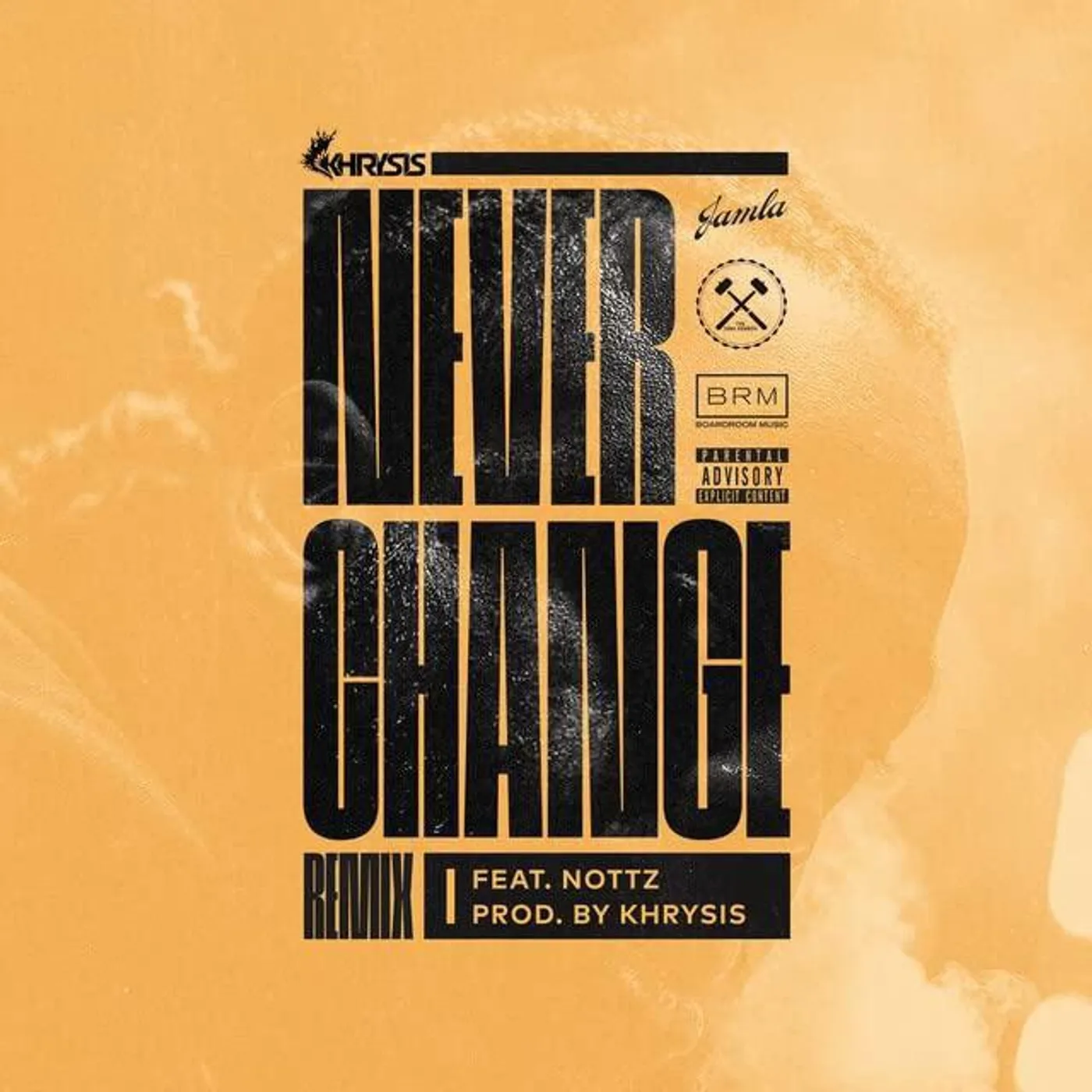 Khrysis Never Change - Nottz Remix Thock Version Vinyl Record