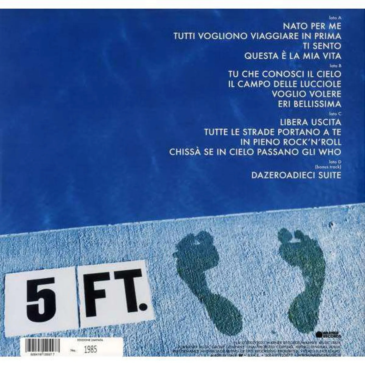 Ligabue FUORI COME VA Vinyl Record