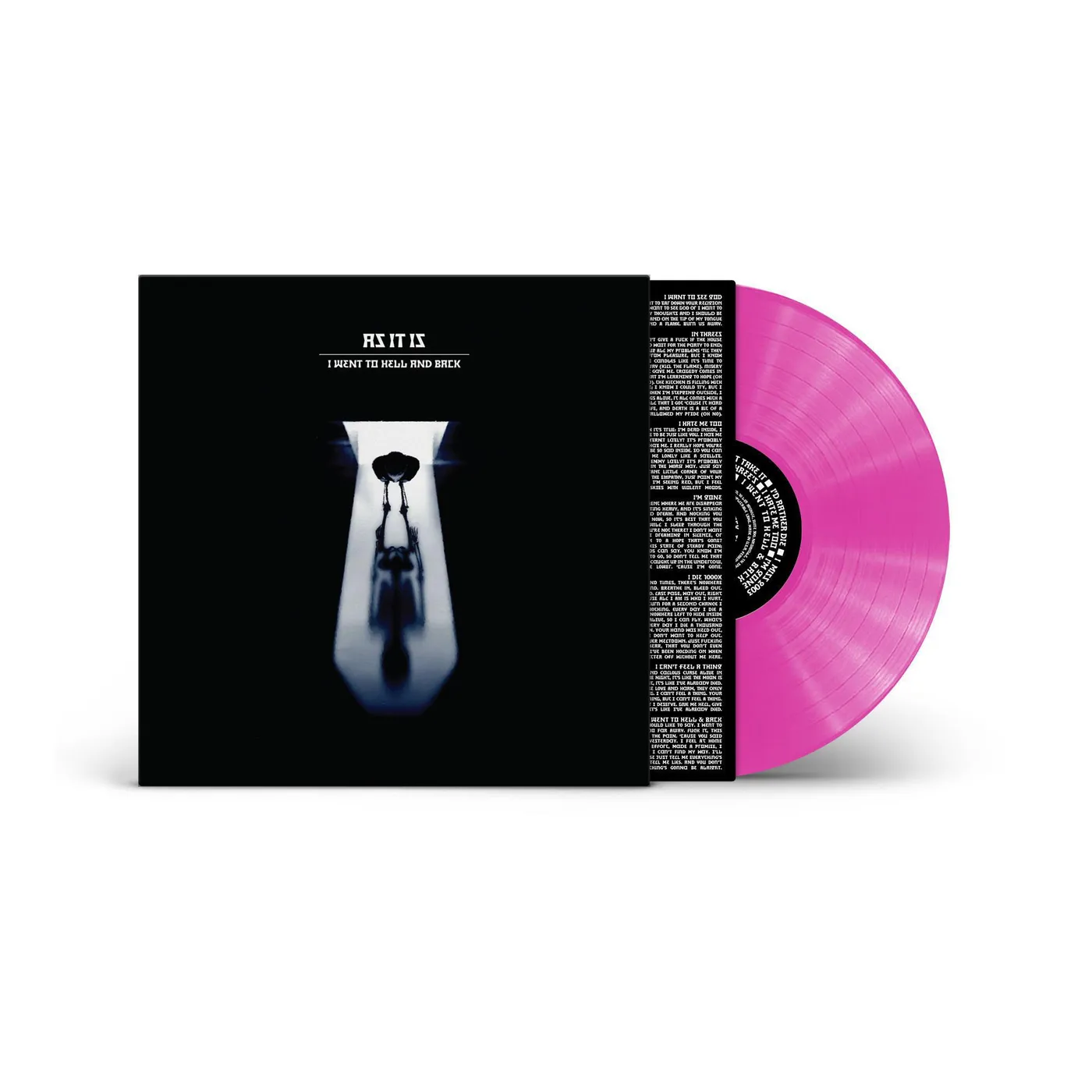 AS IT IS I Went To Hell And Back (Pink LP) Vinyl Record