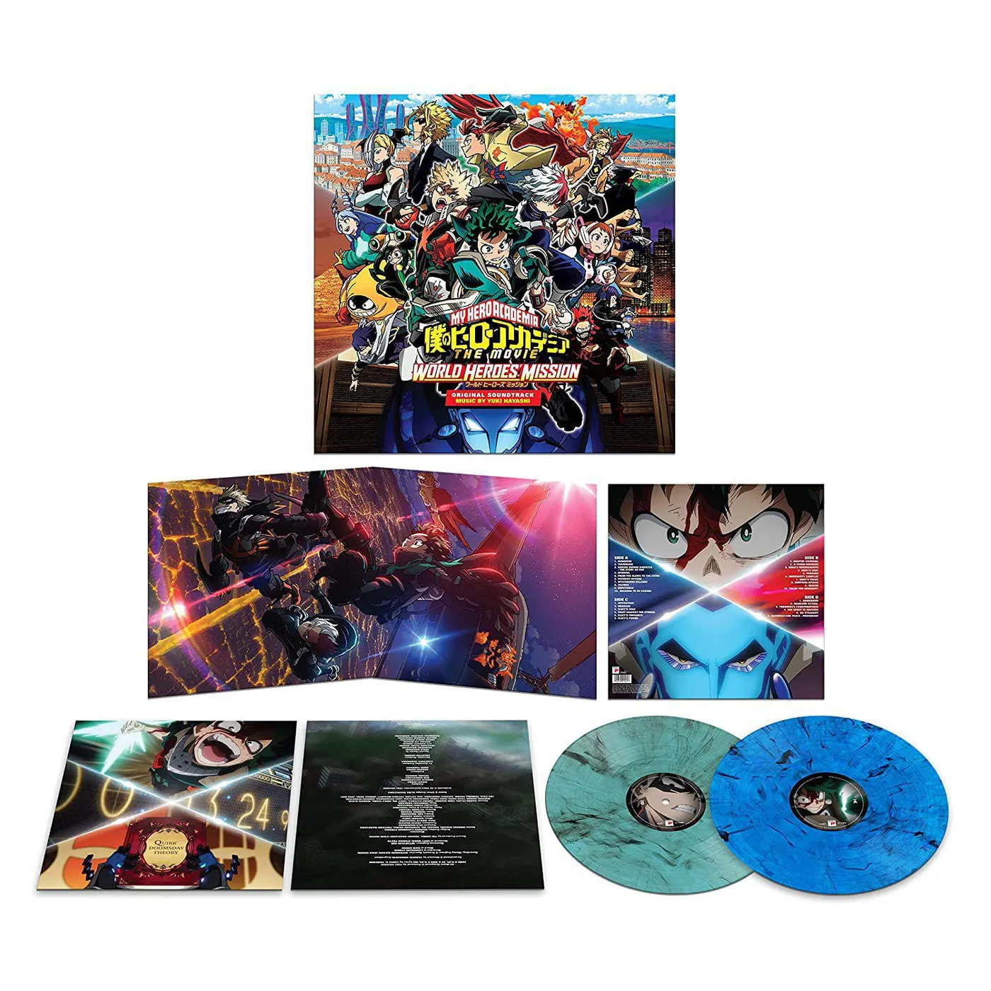 Yuki Hayashi My Hero Academia: World Heroes Mission / Original Soundtrack Vinyl Record