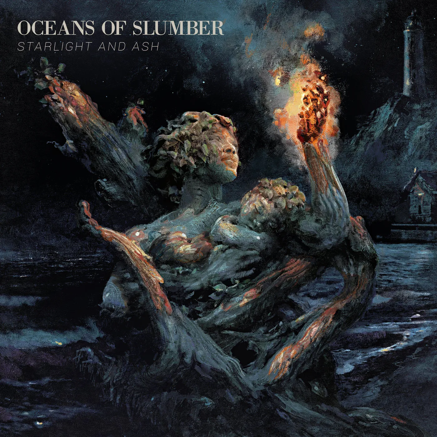 Oceans of Slumber Starlight And Ash (Transparent Light) Vinyl Record