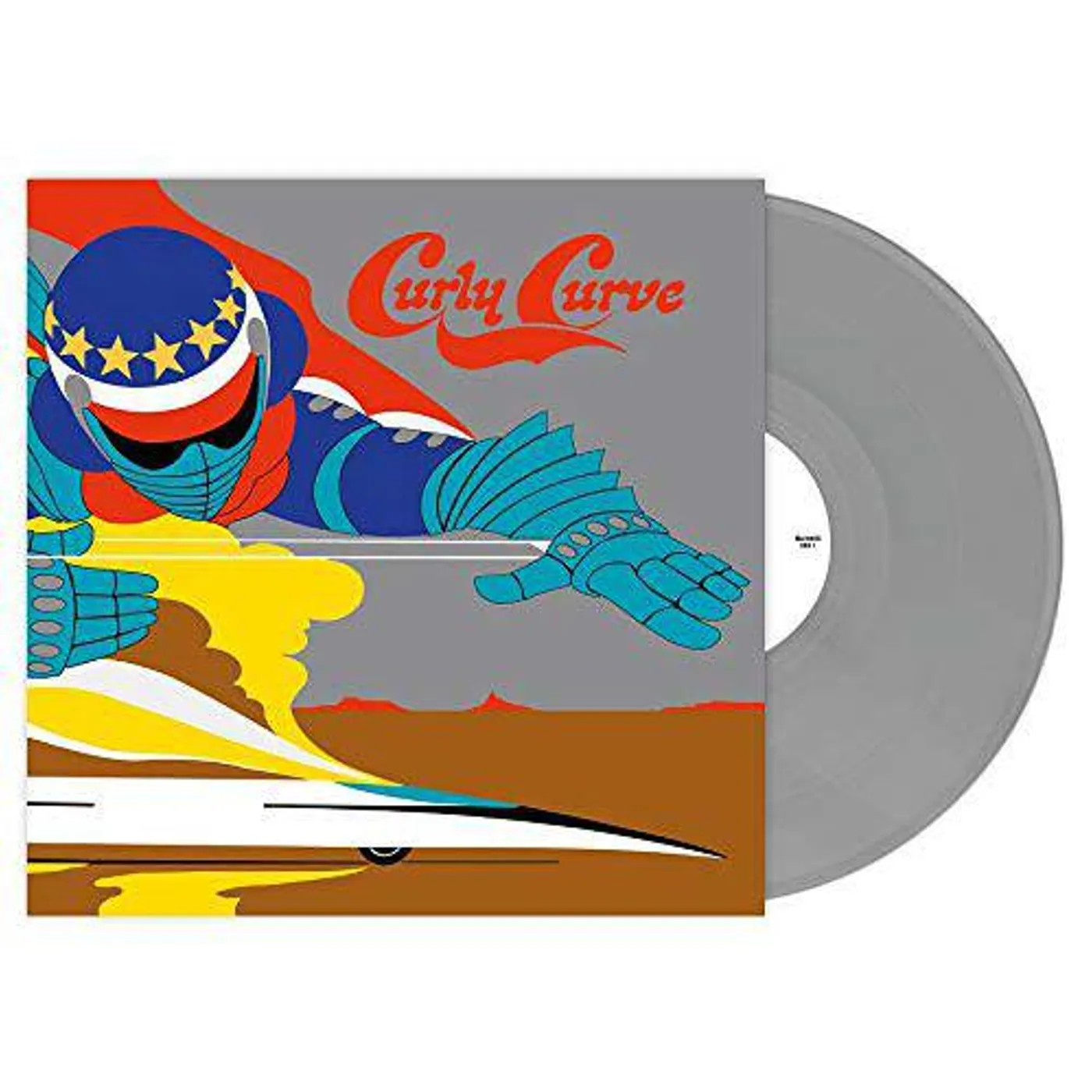 Curly Curve (Grey) Vinyl Record