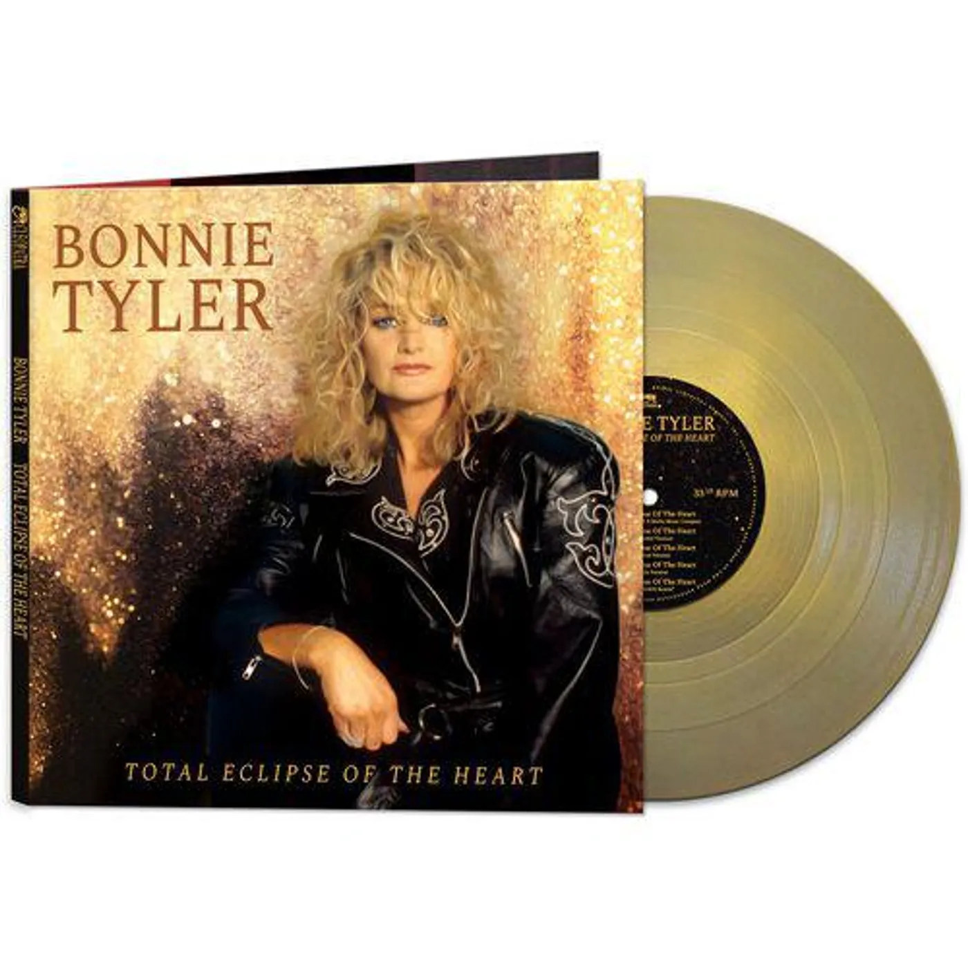 Bonnie Tyler Total Eclipse Of The Heart - Gold Vinyl Record