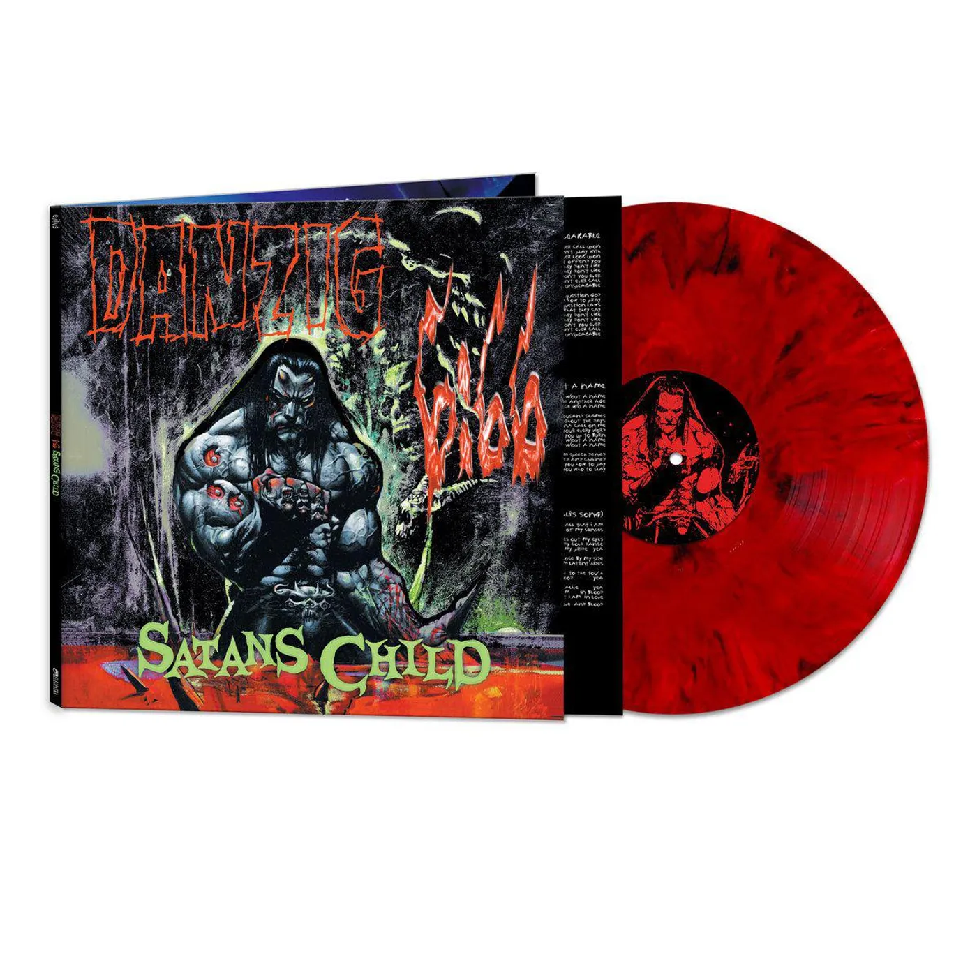Danzig 6:66: Satan's Child - Red Marble Vinyl Record