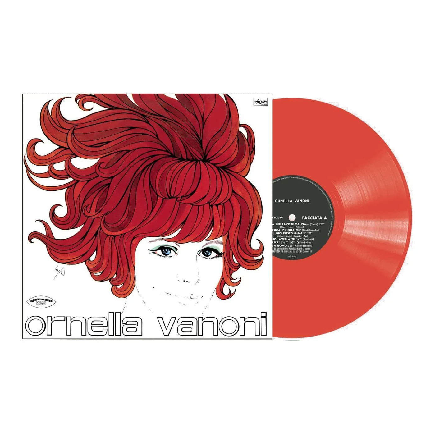 Ornella Vanoni (Red) Vinyl Record