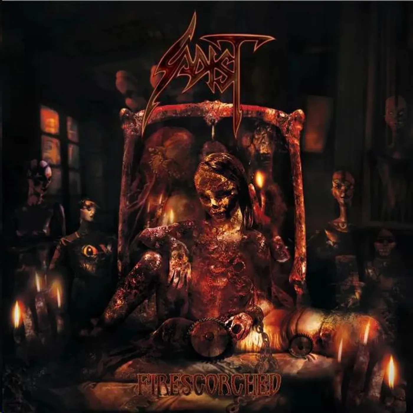 Sadist Firescorched Vol 1 vinyl record