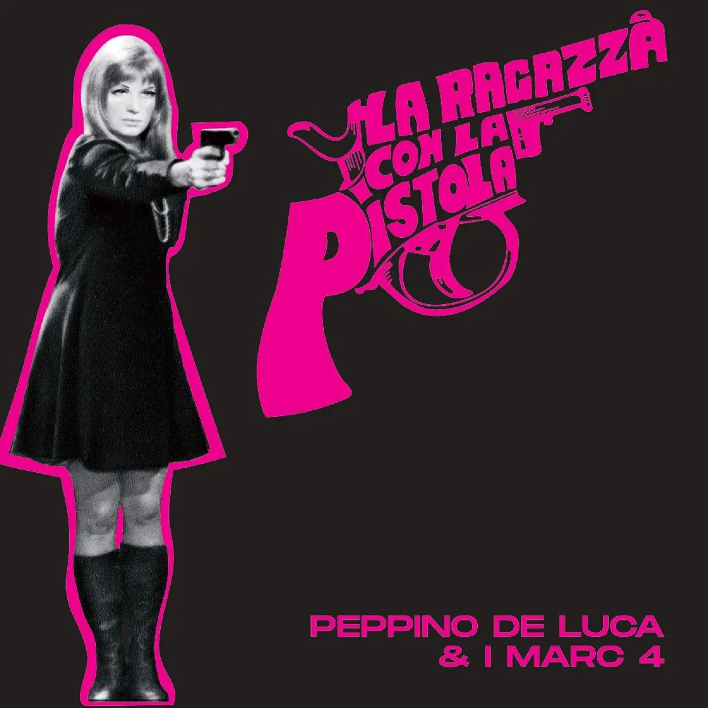 Peppino De Luca LA RAGAZZA CON LA PISTOLA / Original Soundtrack Vinyl Record