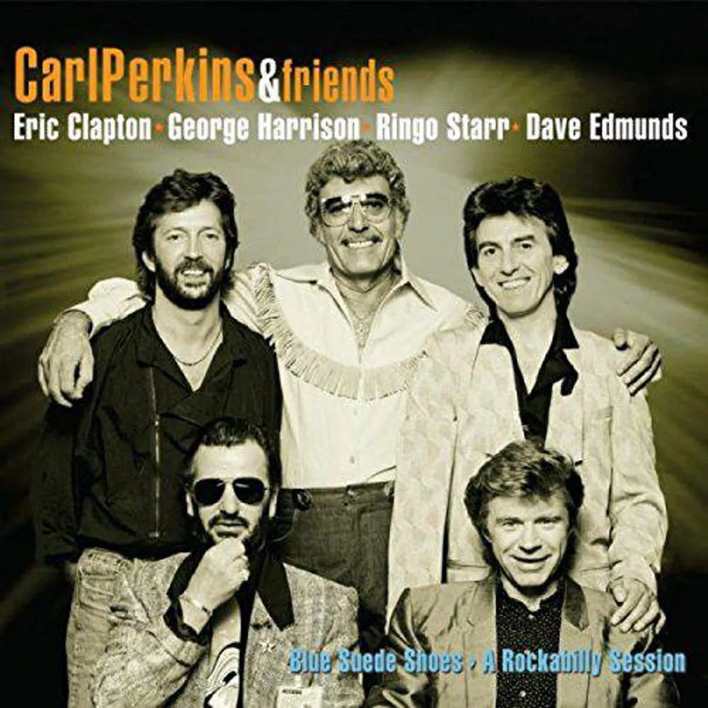 Carl Perkins & Friends Blue Suede Shoes vinyl record