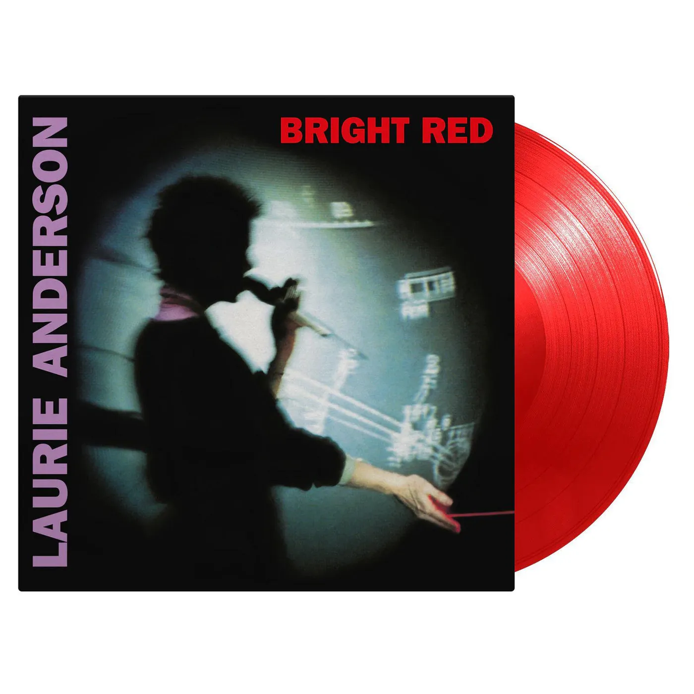 Laurie Anderson Bright Red Vinyl Record