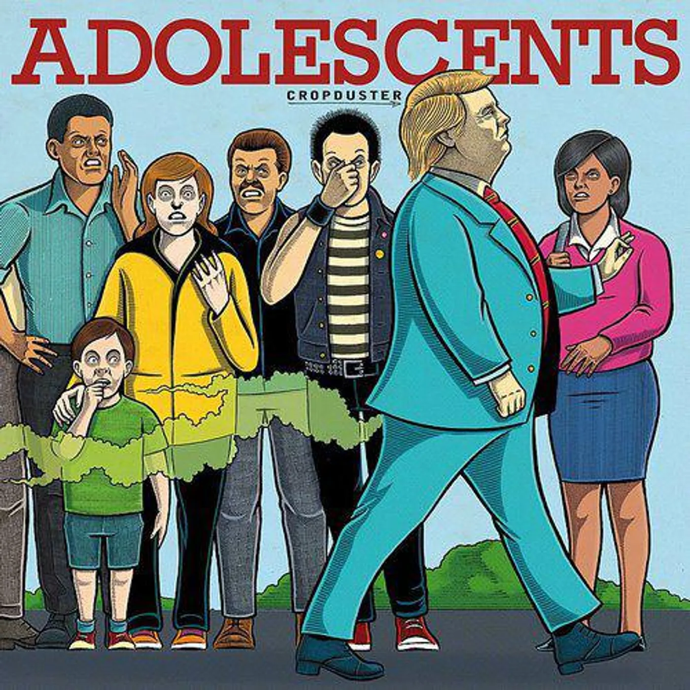 Adolescents Cropduster Vinyl Record