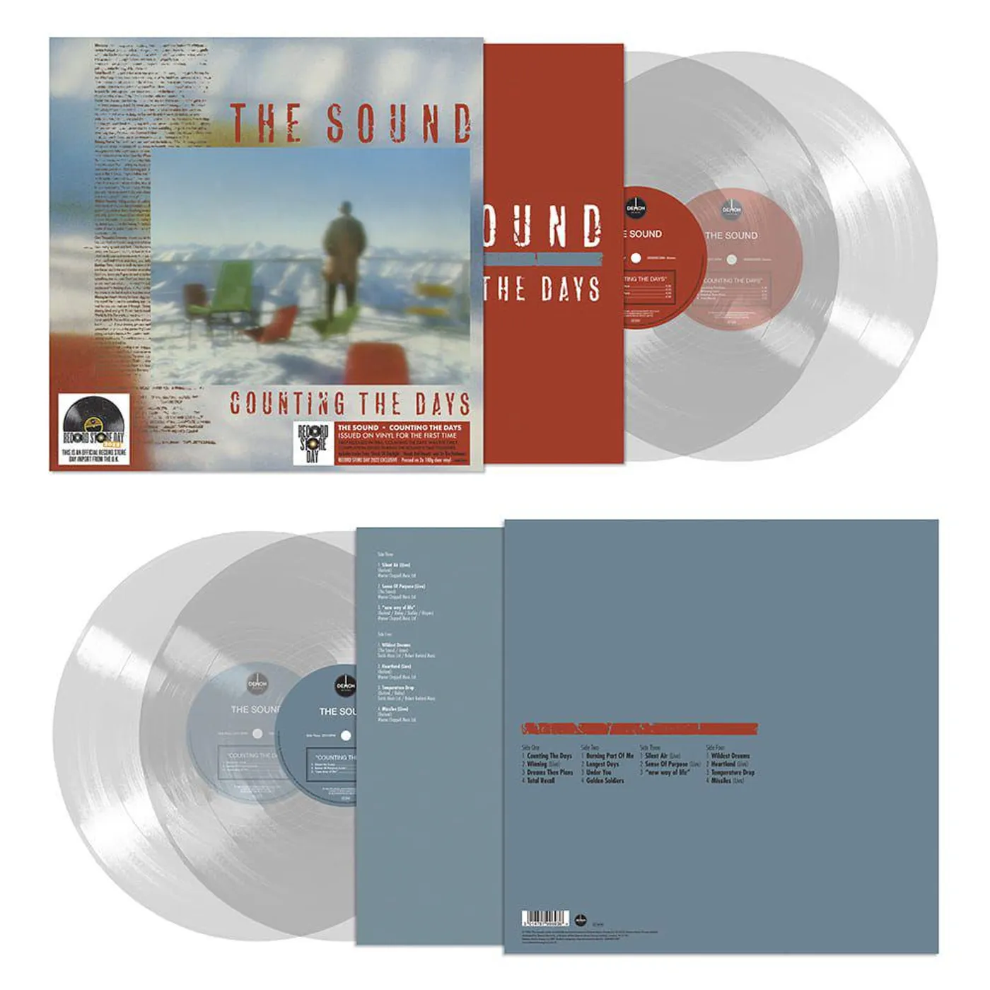 The Sound Counting The Days Clear Vinyl Record