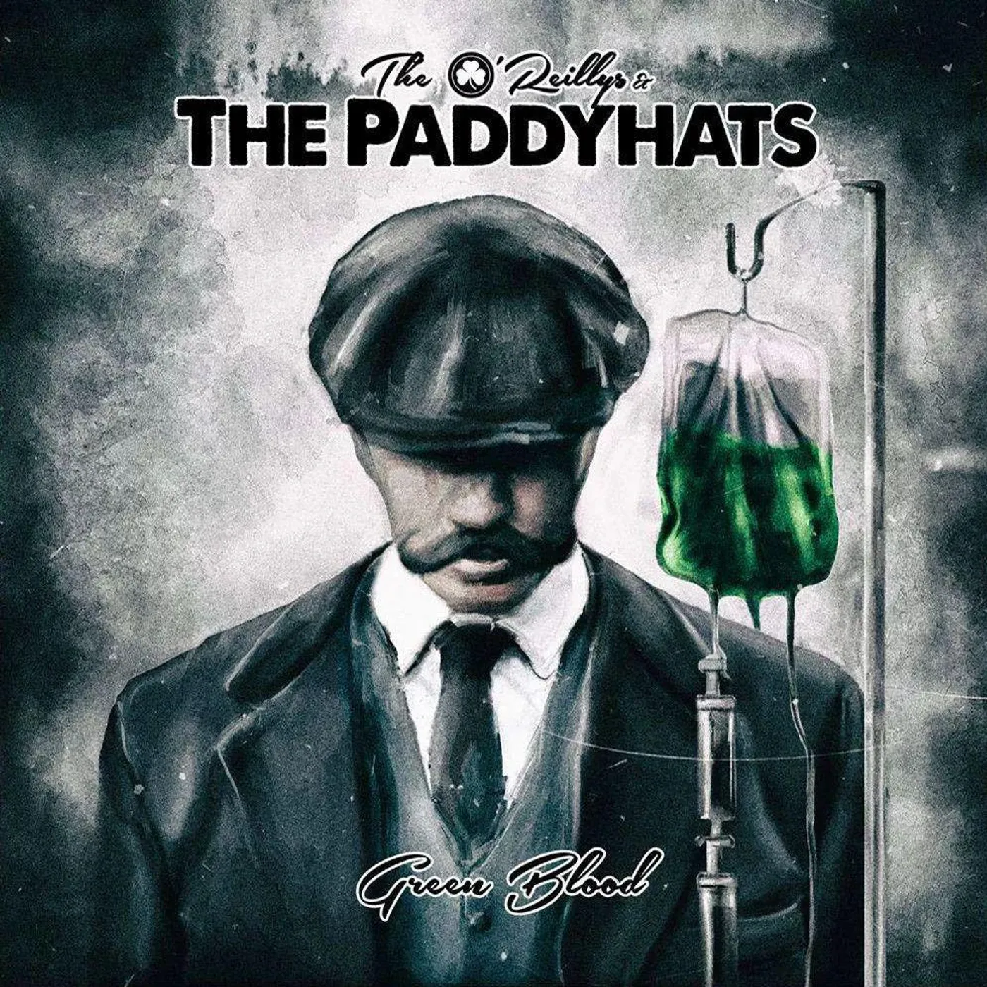 The O'Reillys and the Paddyhats Green Blood - Green Vinyl Record