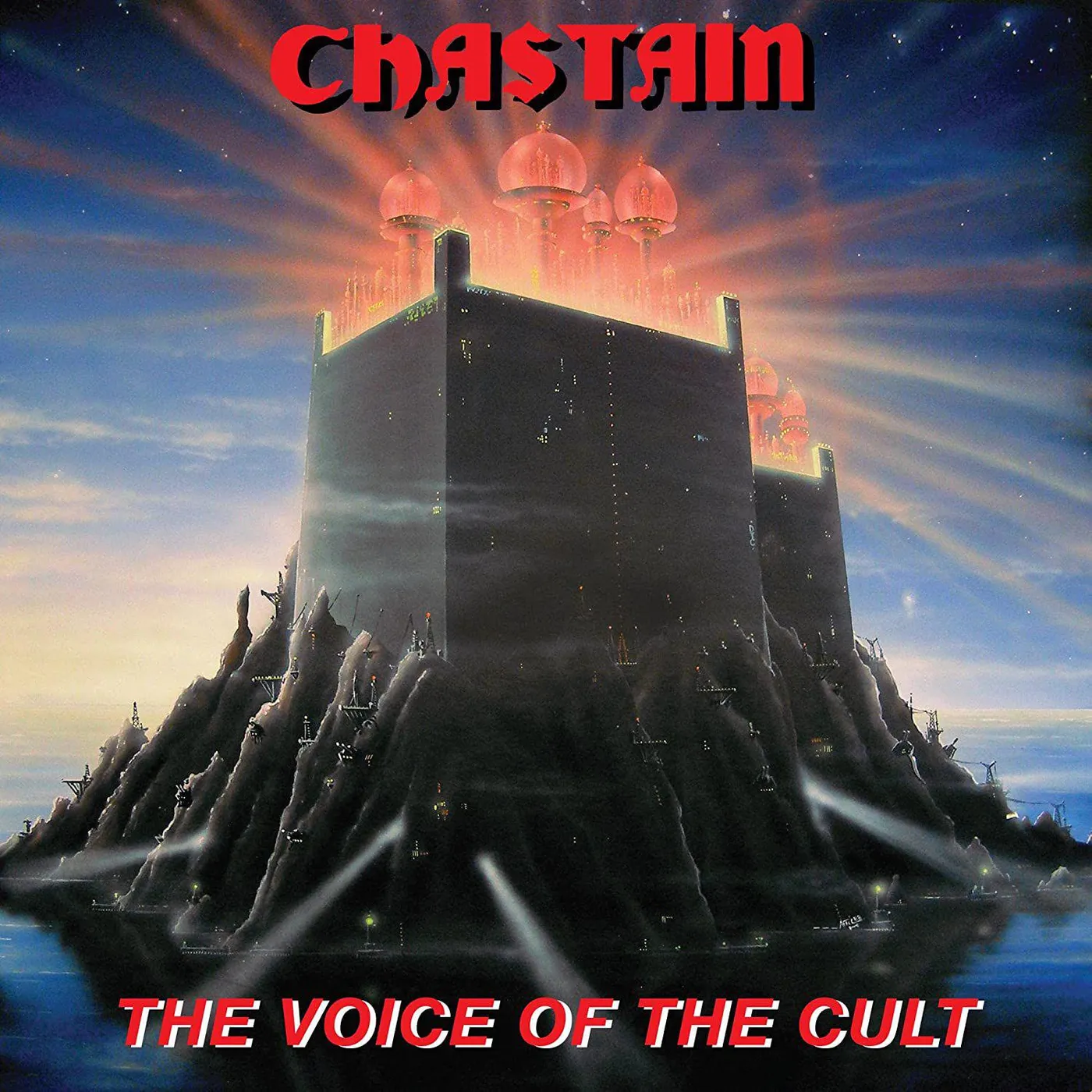 Chastain Voice Of The Cult Vinyl Record