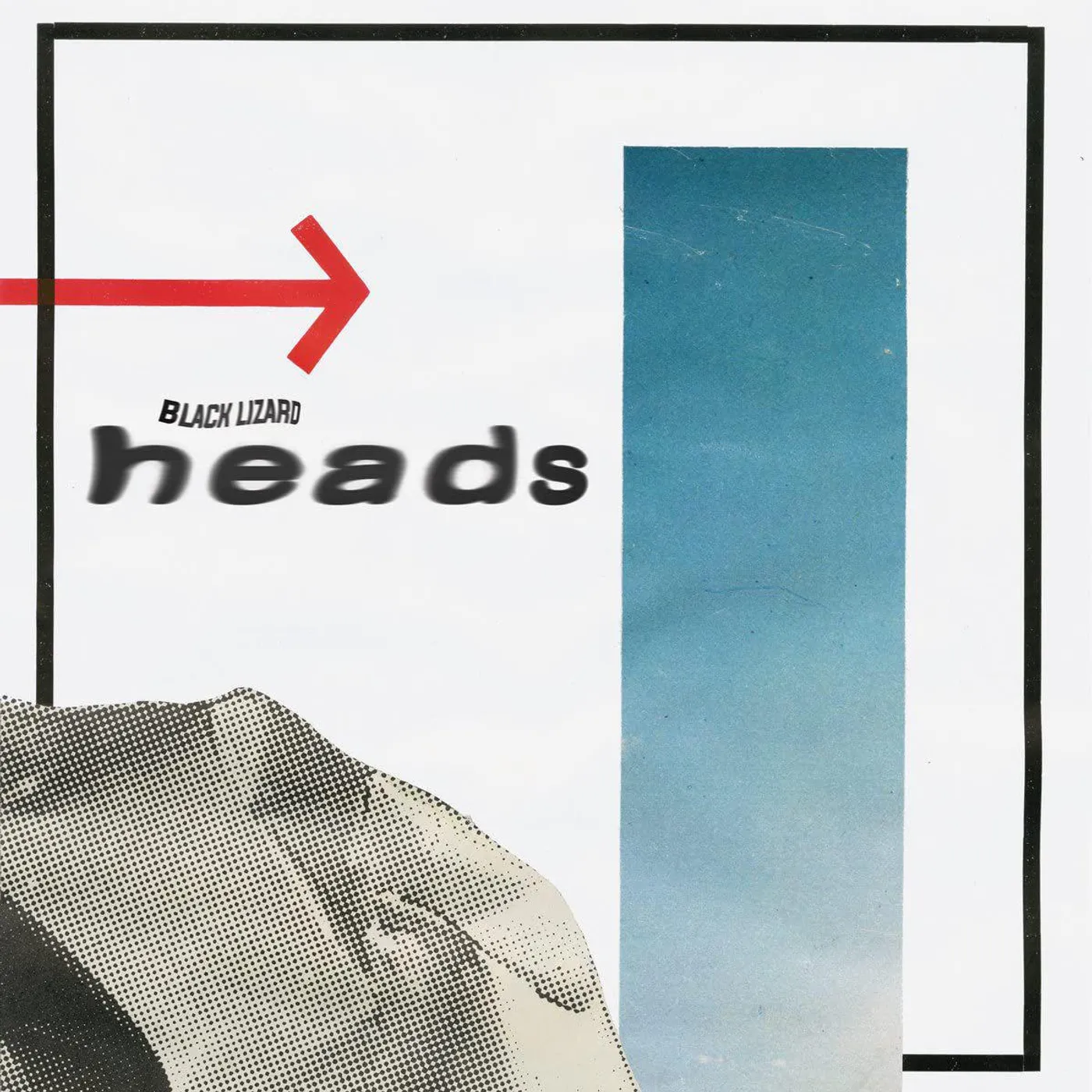 Black Lizard Heads (Sky Blue) Vinyl Record