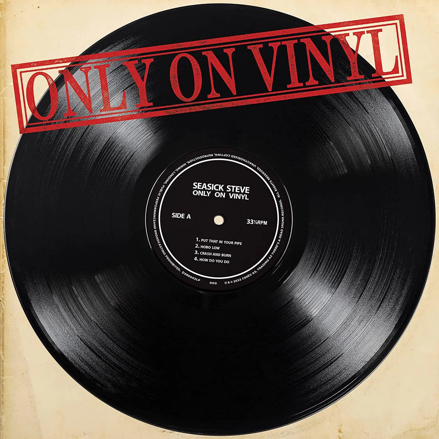 Seasick Steve Only On Vinyl Vinyl Record