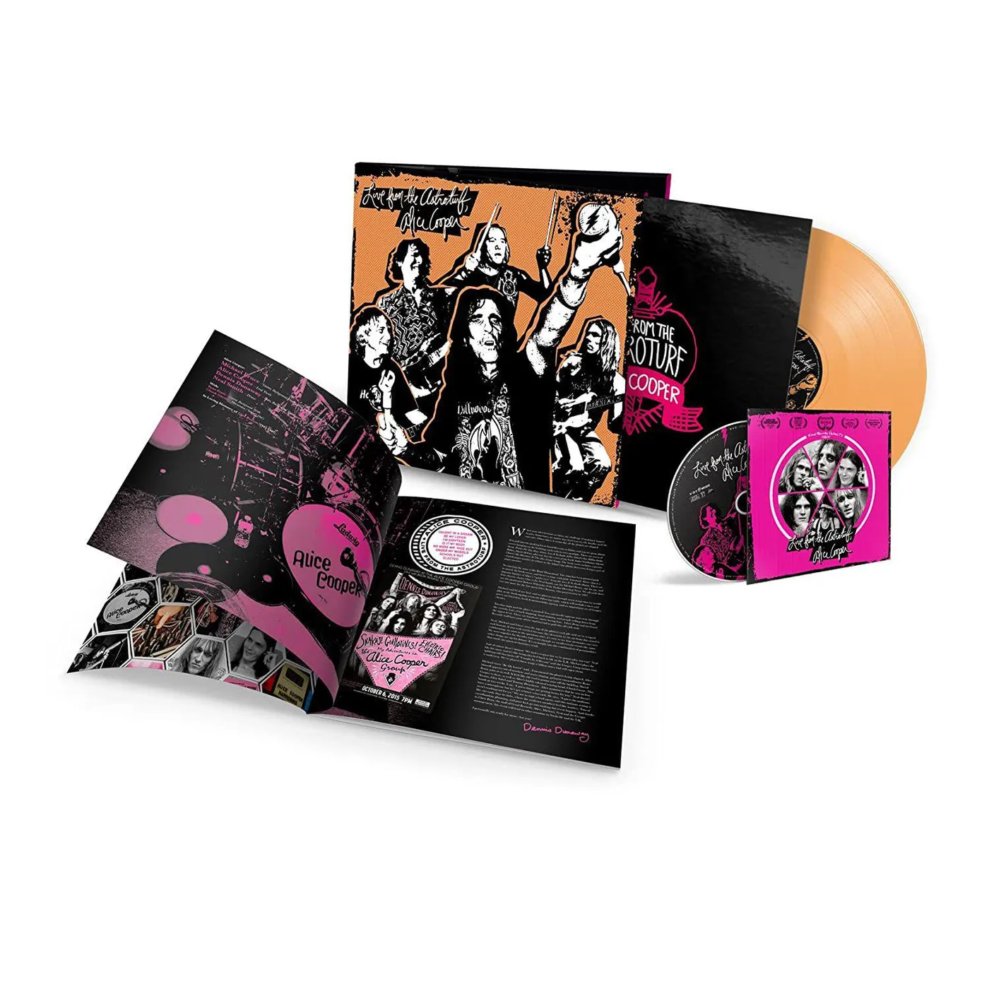 Alice Cooper Live From The Astroturf Vinyl Record