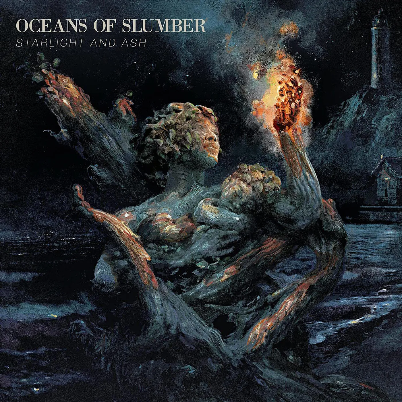 Oceans of Slumber Starlight & Ash (Transparent Orange) Vinyl Record