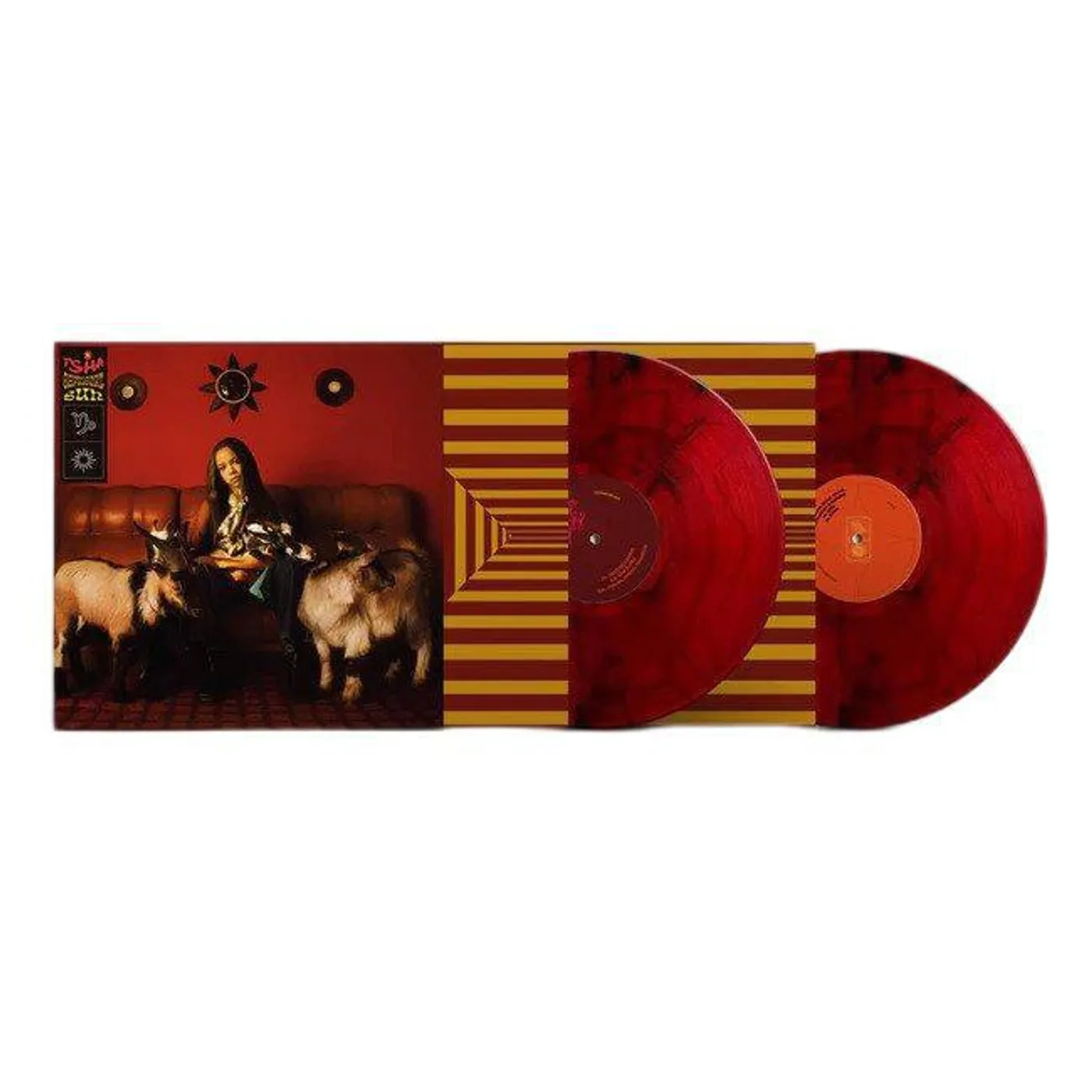 TSHA Capricorn Sun (2LP/Red Marbled) Vinyl Record