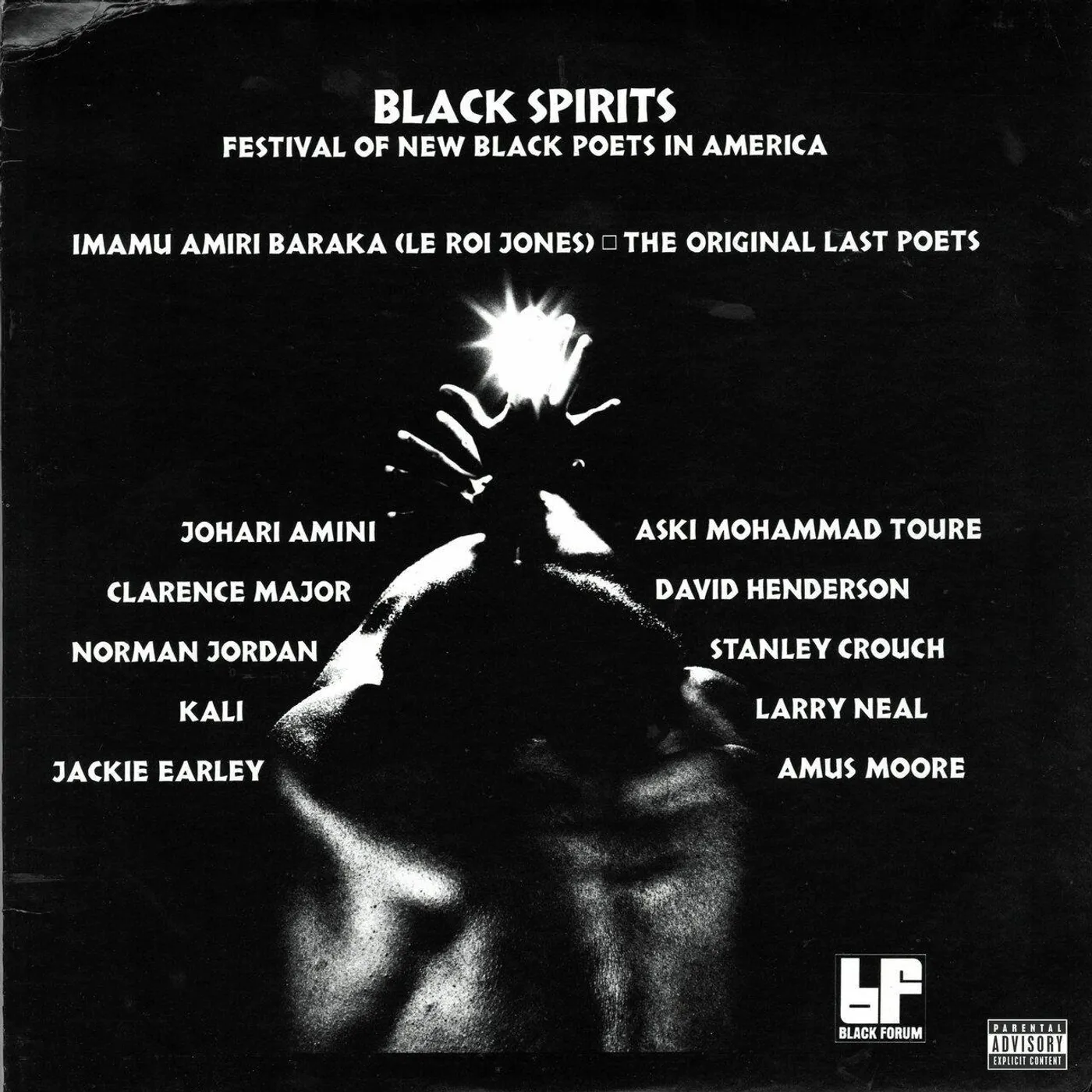 Black Spirits: Festival Of New Black Poets In Amer Vinyl Record