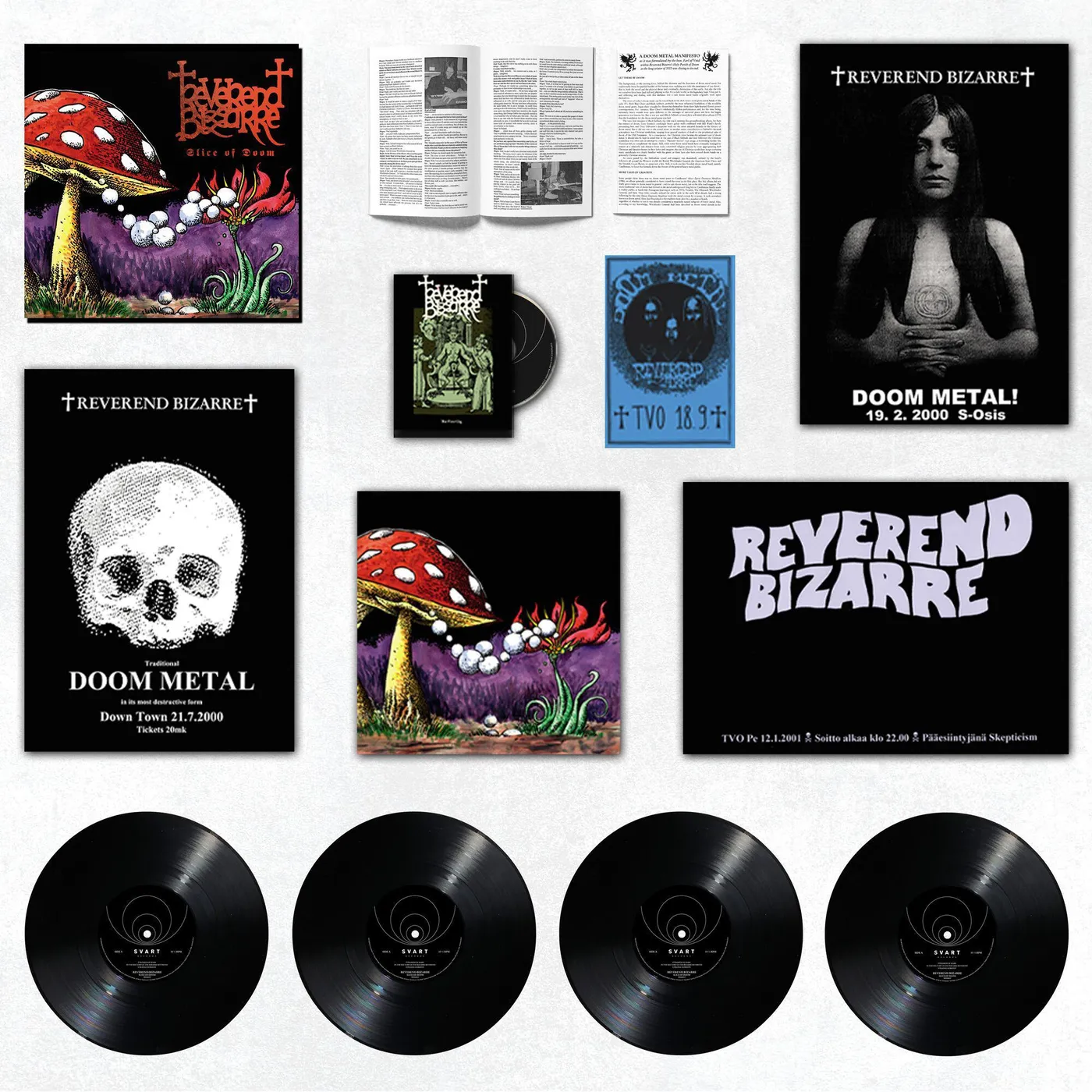 Reverend Bizarre Slice Of Doom vinyl record